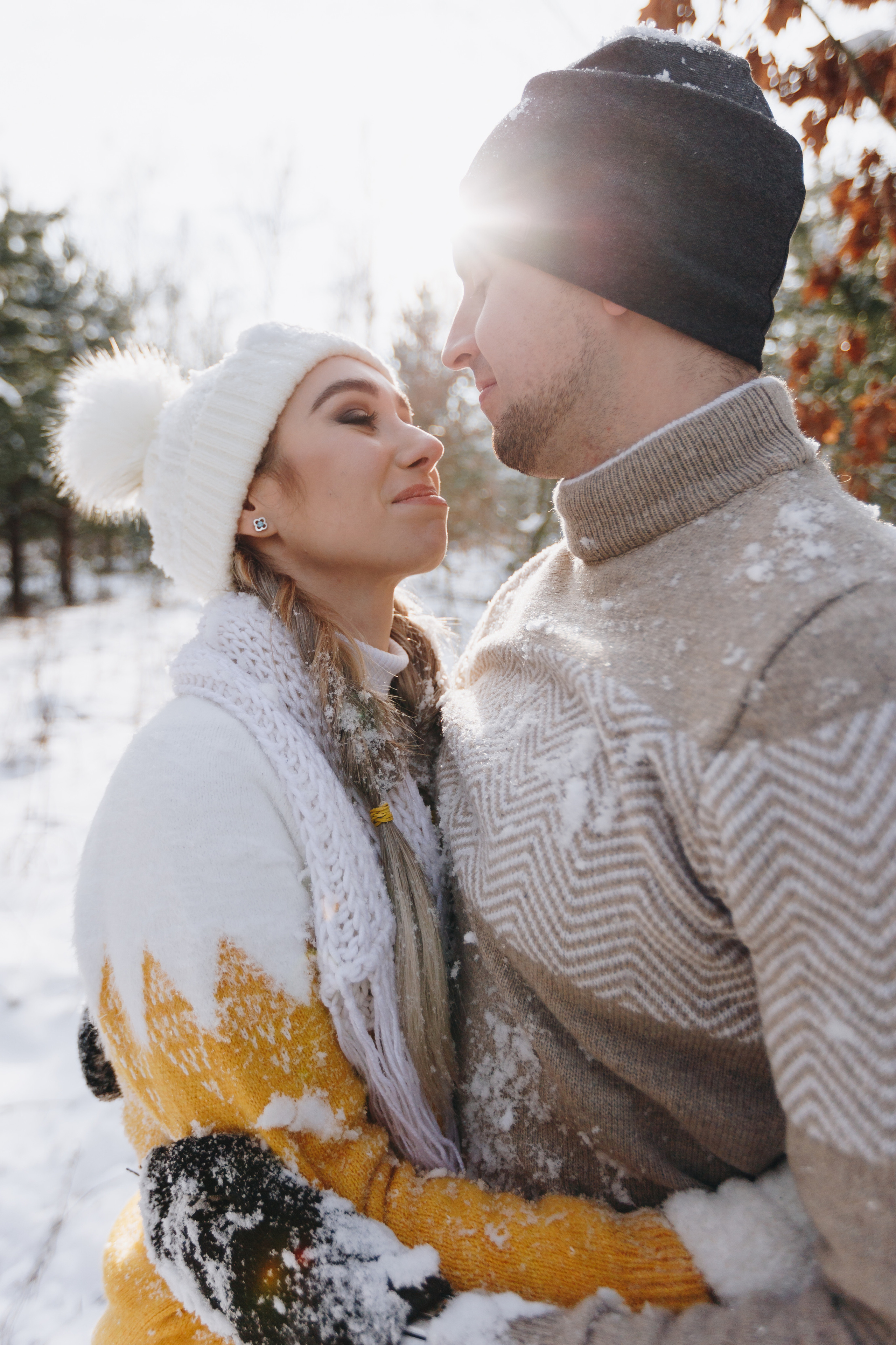 Зимняя лавстори. Свадебный семейный фотограф и видеограф Гомель Минск Беларусь Европа