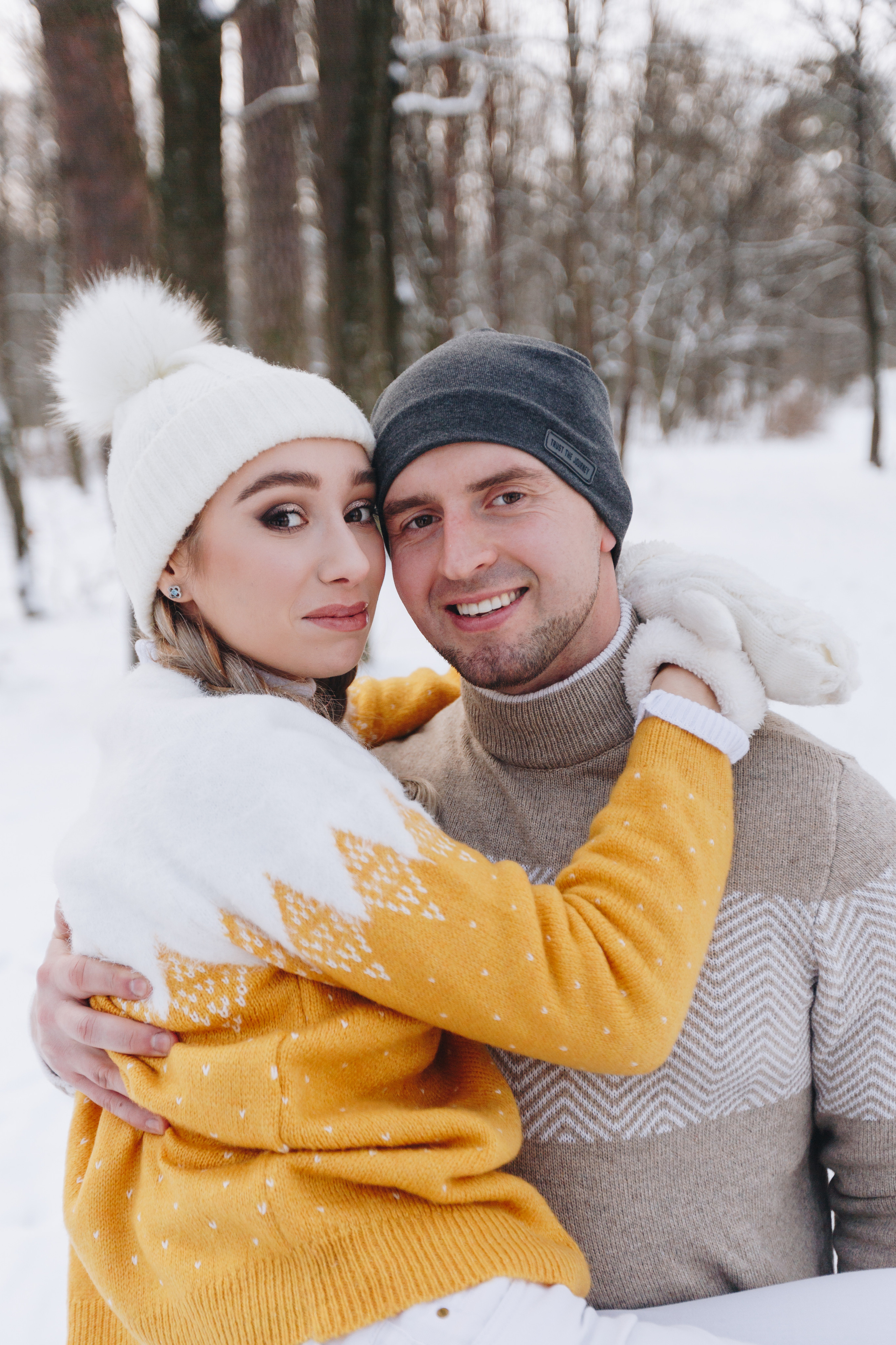 Зимняя лавстори. Свадебный семейный фотограф и видеограф Гомель Минск Беларусь Европа