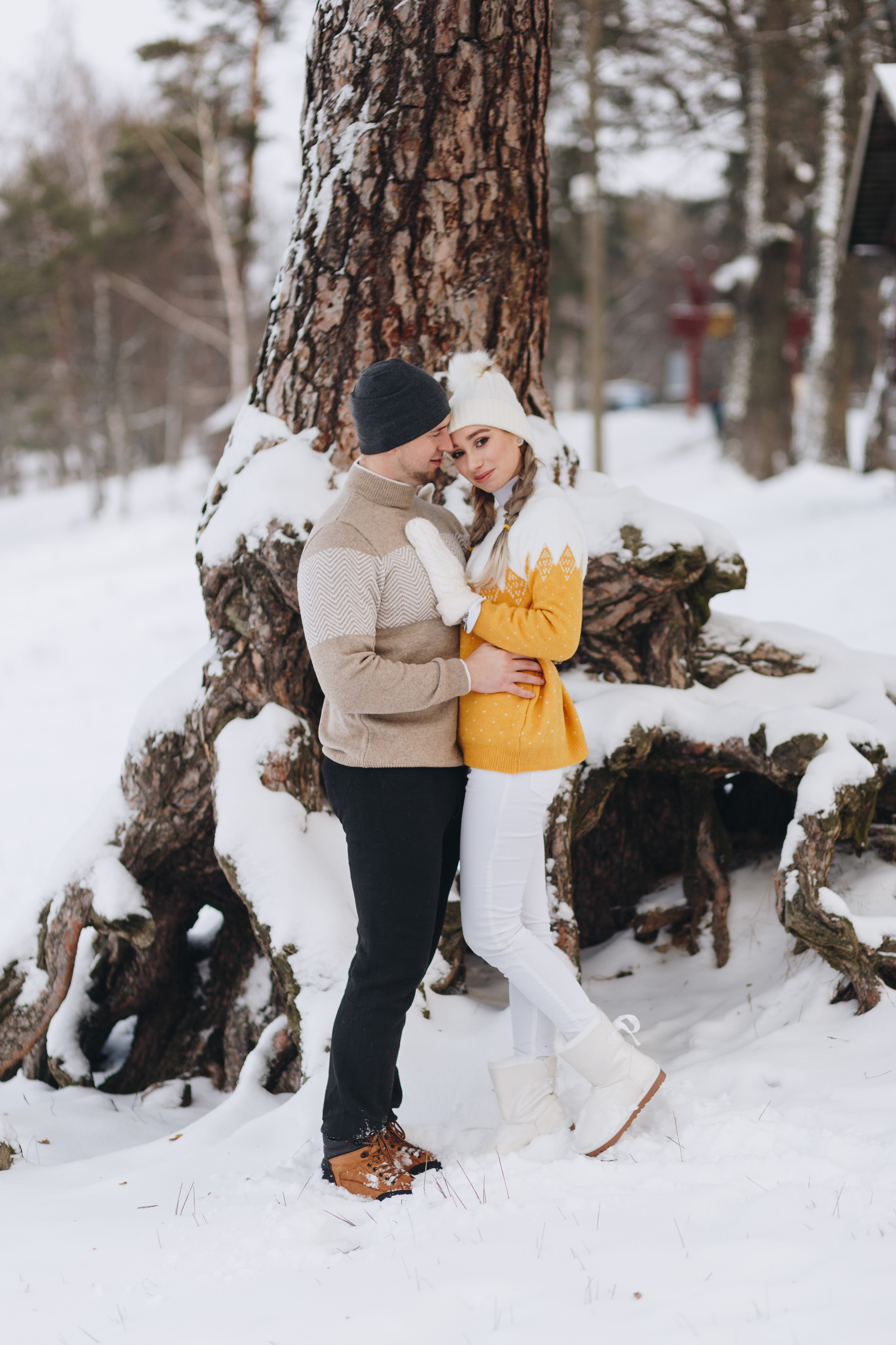 Зимняя лавстори. Свадебный семейный фотограф и видеограф Гомель Минск Беларусь Европа