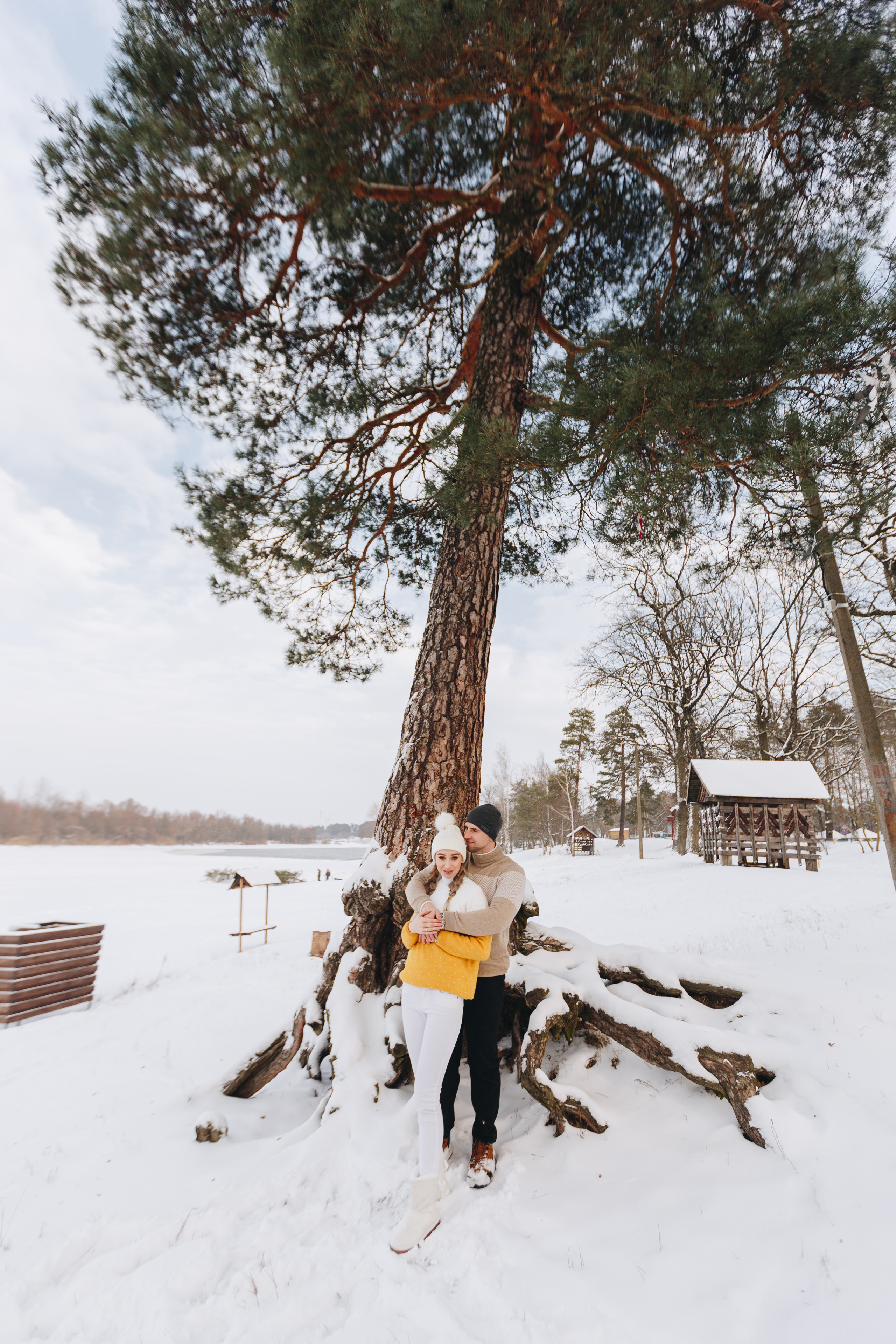 Зимняя лавстори. Свадебный семейный фотограф и видеограф Гомель Минск Беларусь Европа
