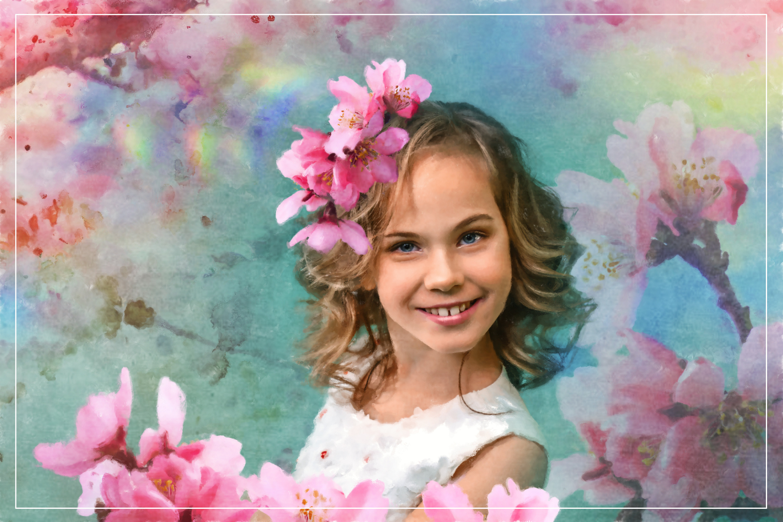 Акварельный рисунок по фотографии