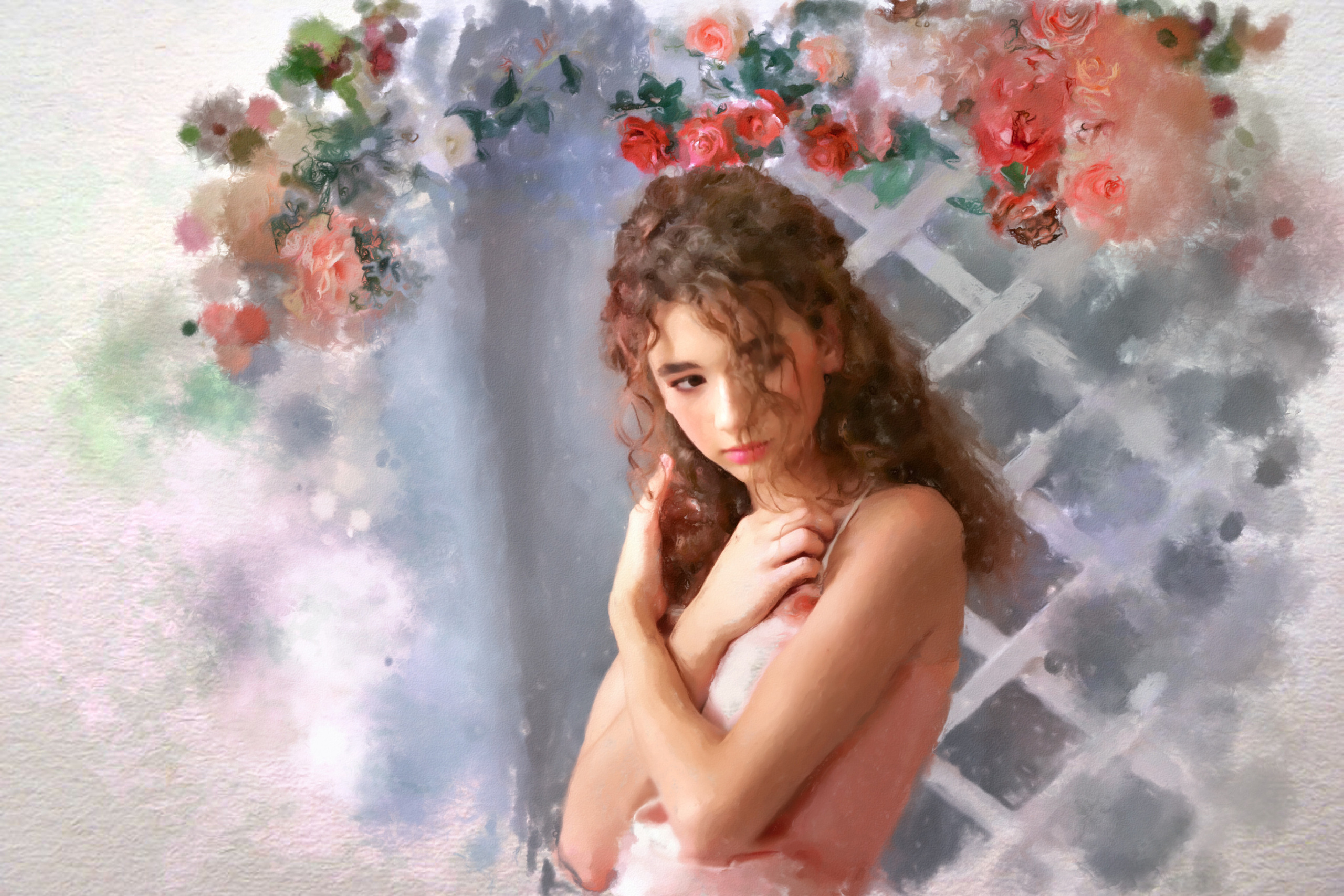 Акварельный рисунок по фотографии