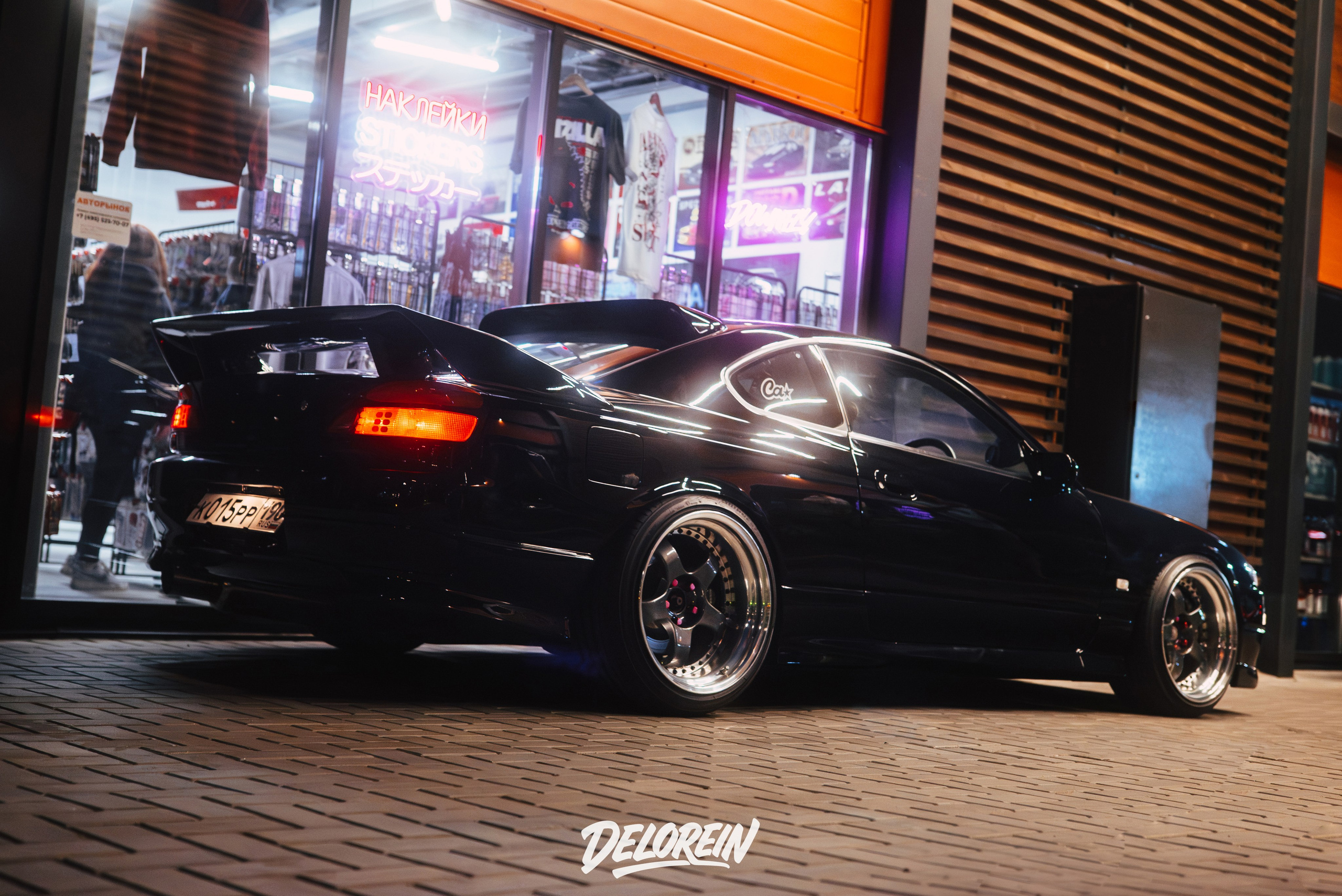 Nissan Silvia черносливка S15 @sindik_ciay. DeLorein