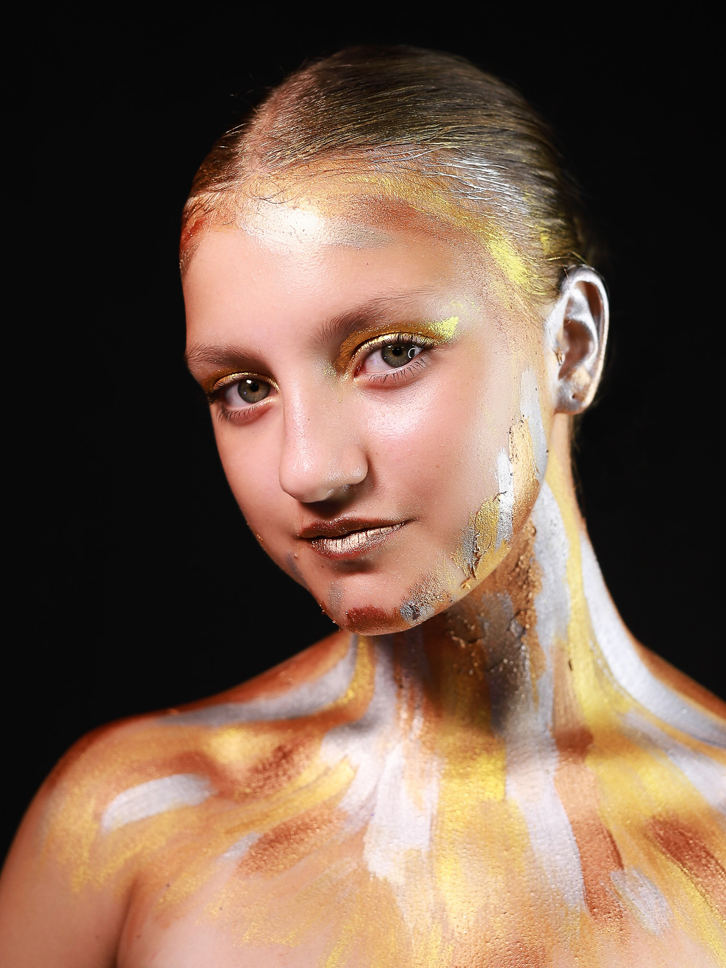 Портреты с глитер. Фотограф Юлия Мальцева