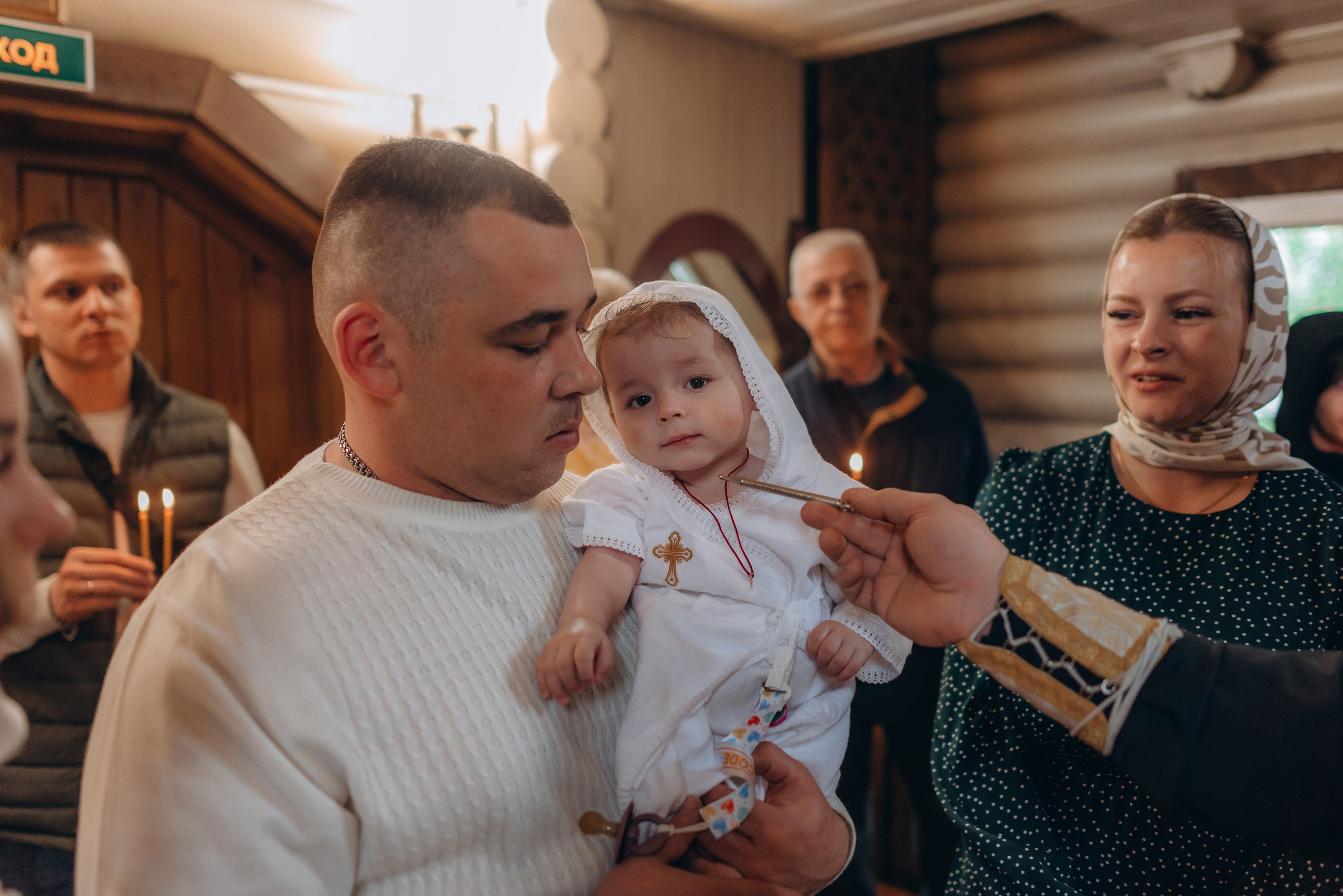 Крещение. Фотограф Кирилл Друлин