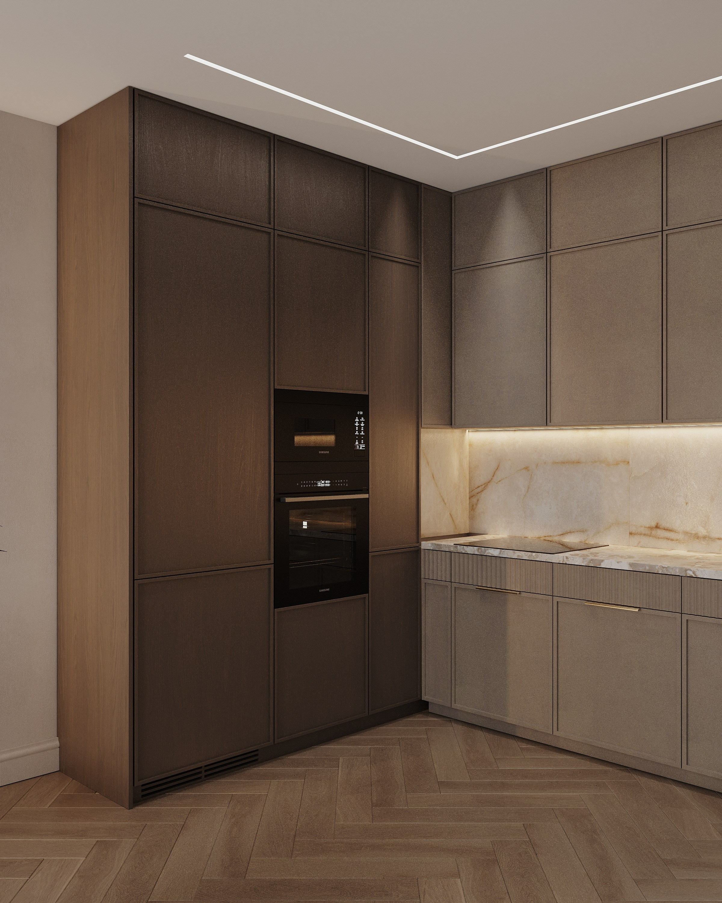 ЖК Наука 73 кв.м, г. Санкт-Петербург. 3d визуализатор Анастасия Науменко