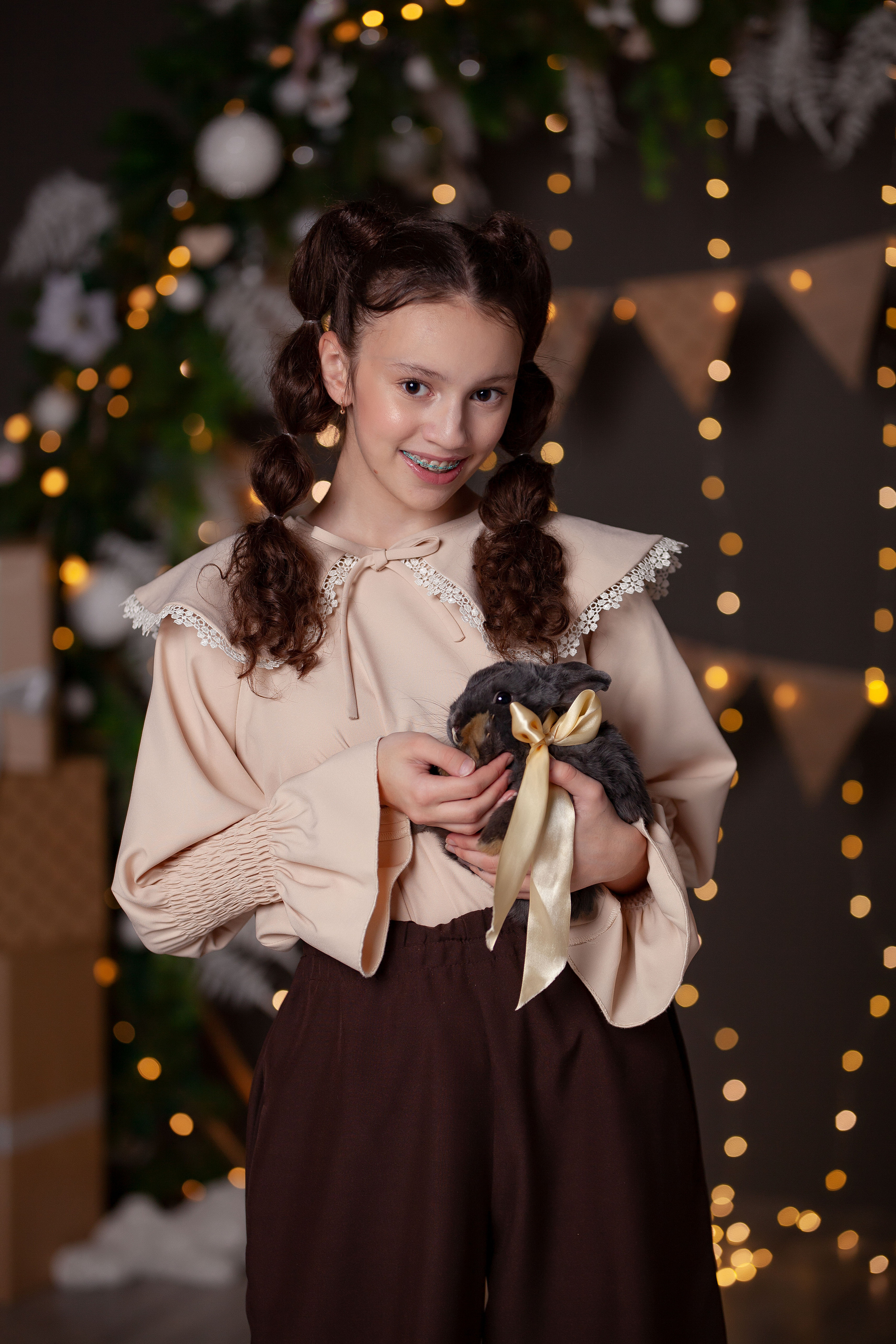 детский портрет Новый год