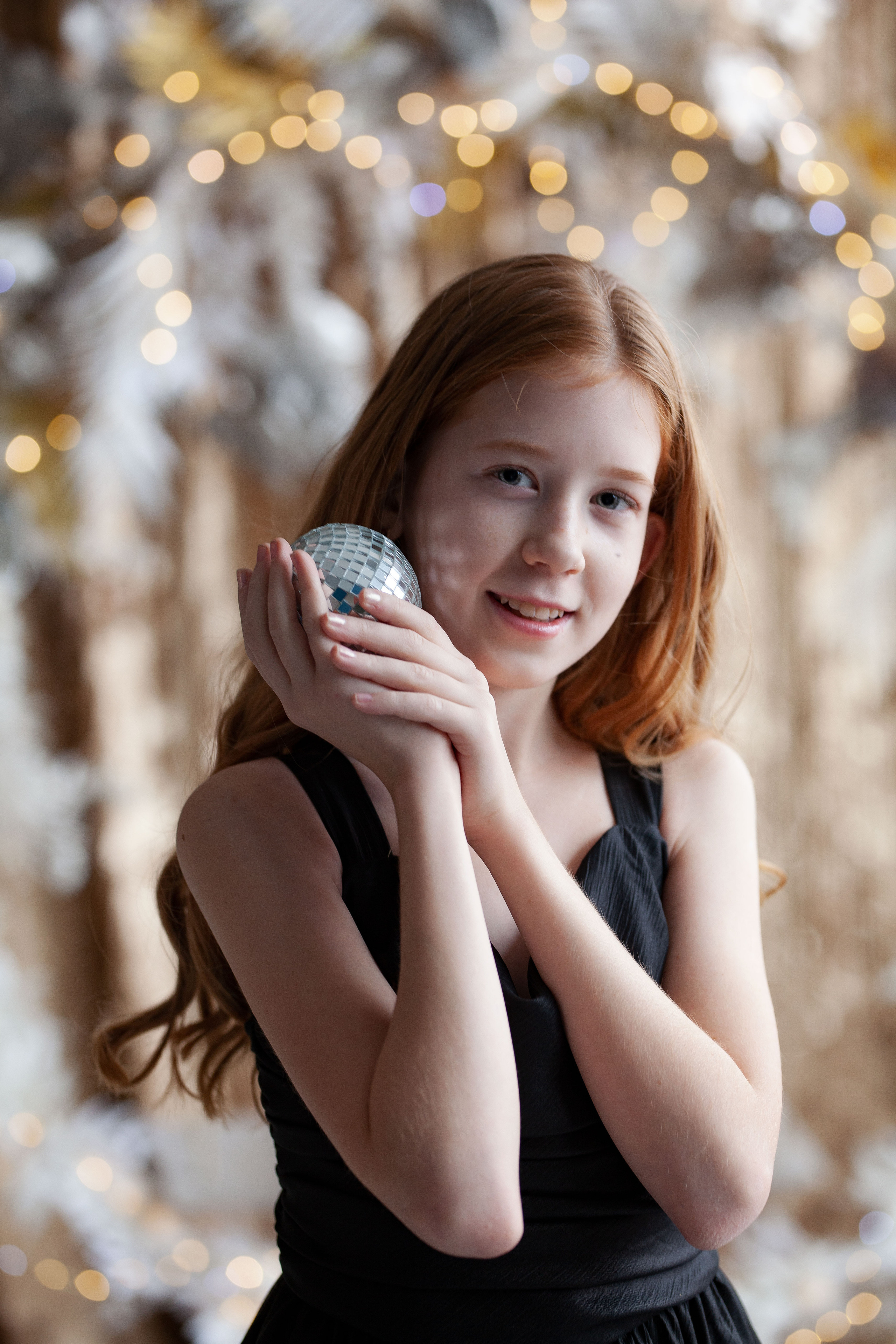 детский портрет Новый год