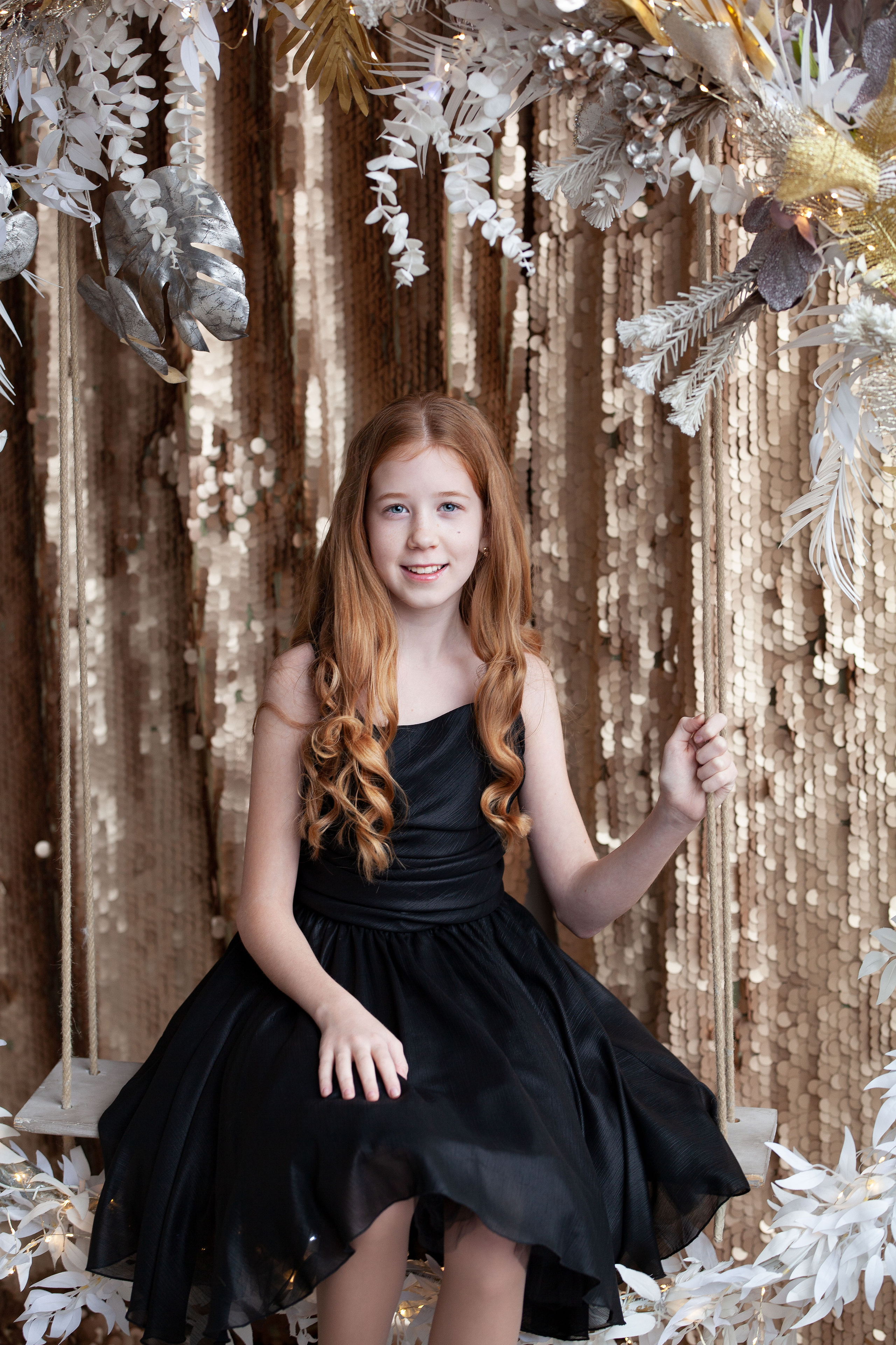 детский портрет Новый год