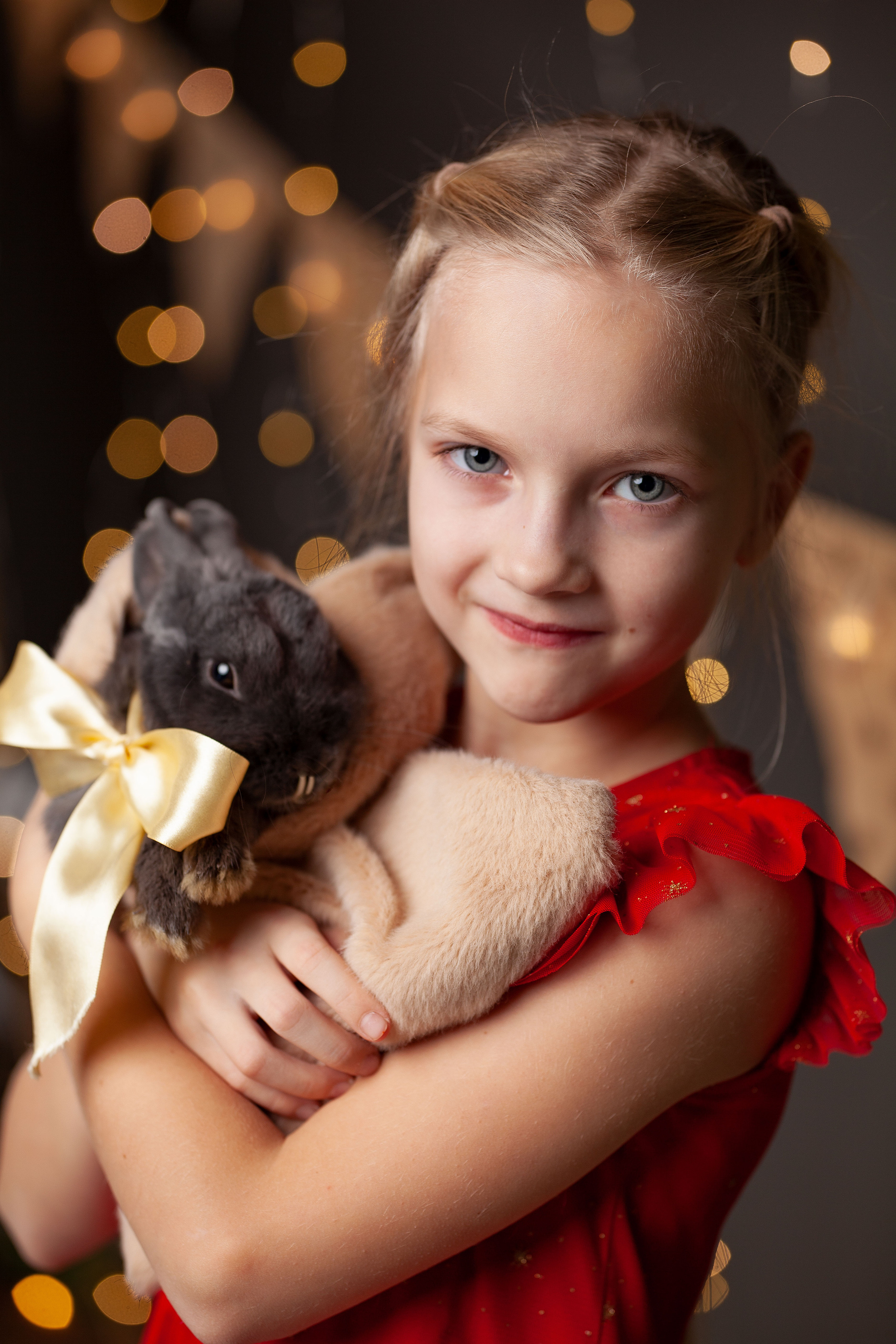 фото с кроликом 