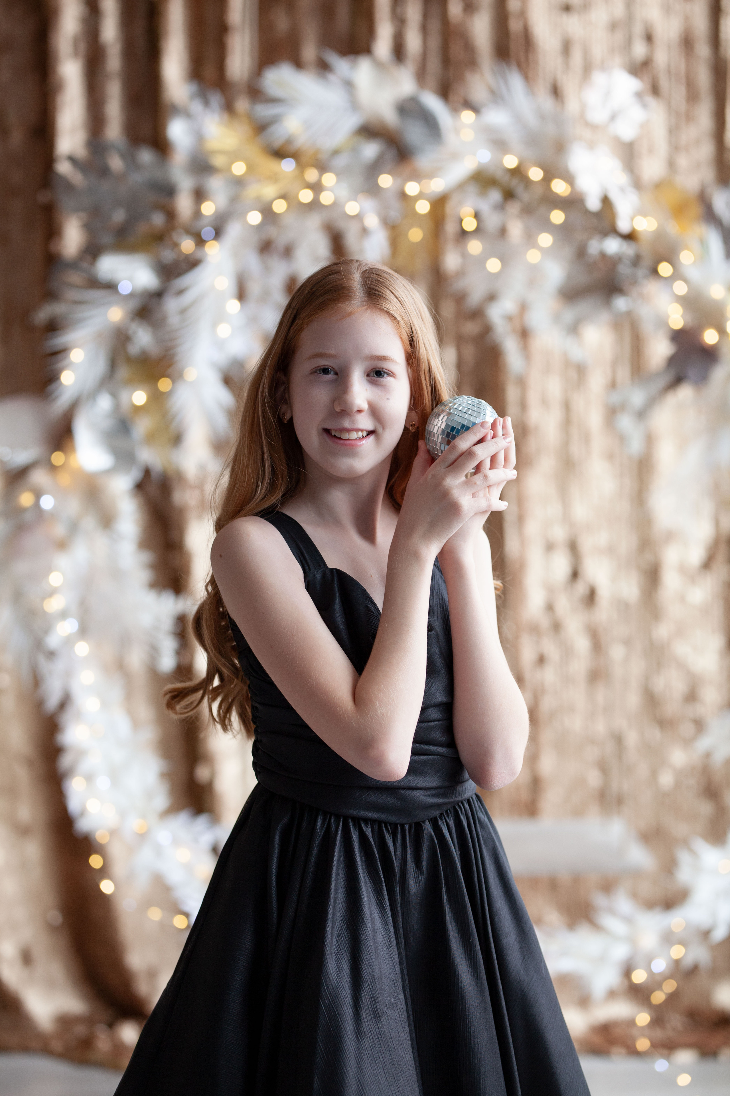 детский портрет Новый год