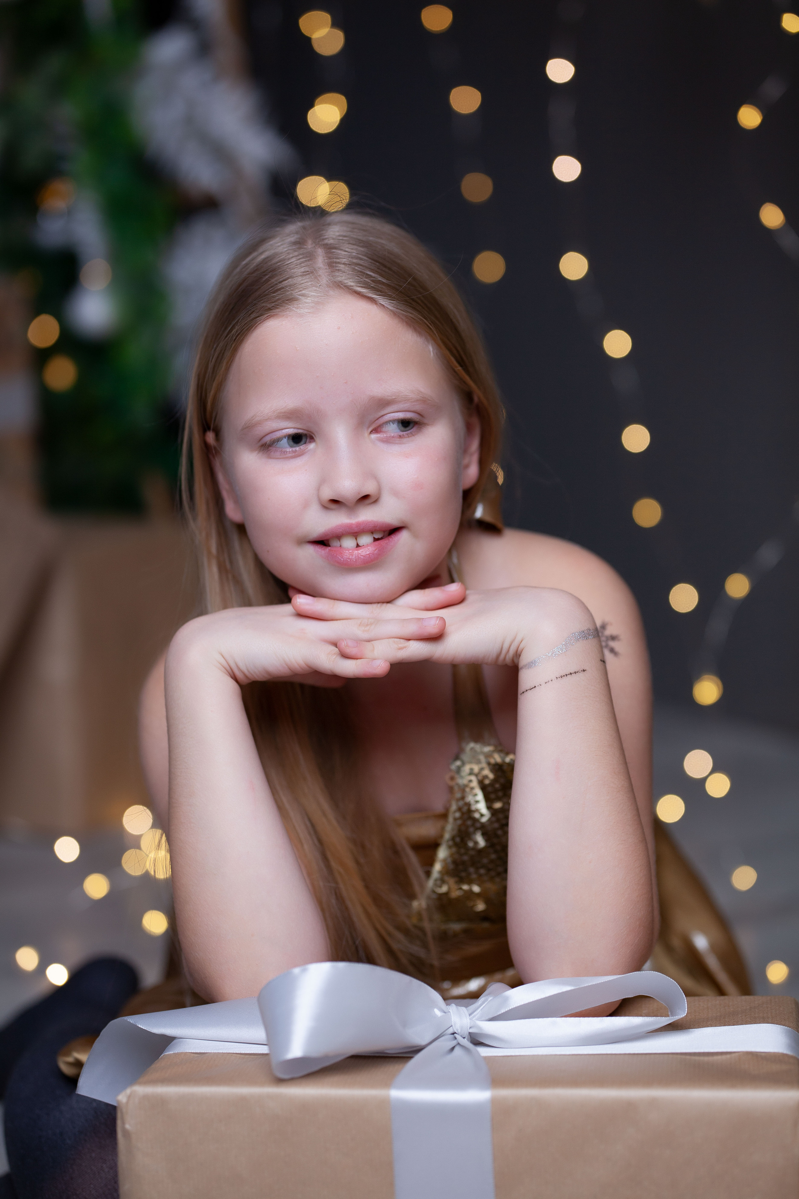 детский портрет Новый год