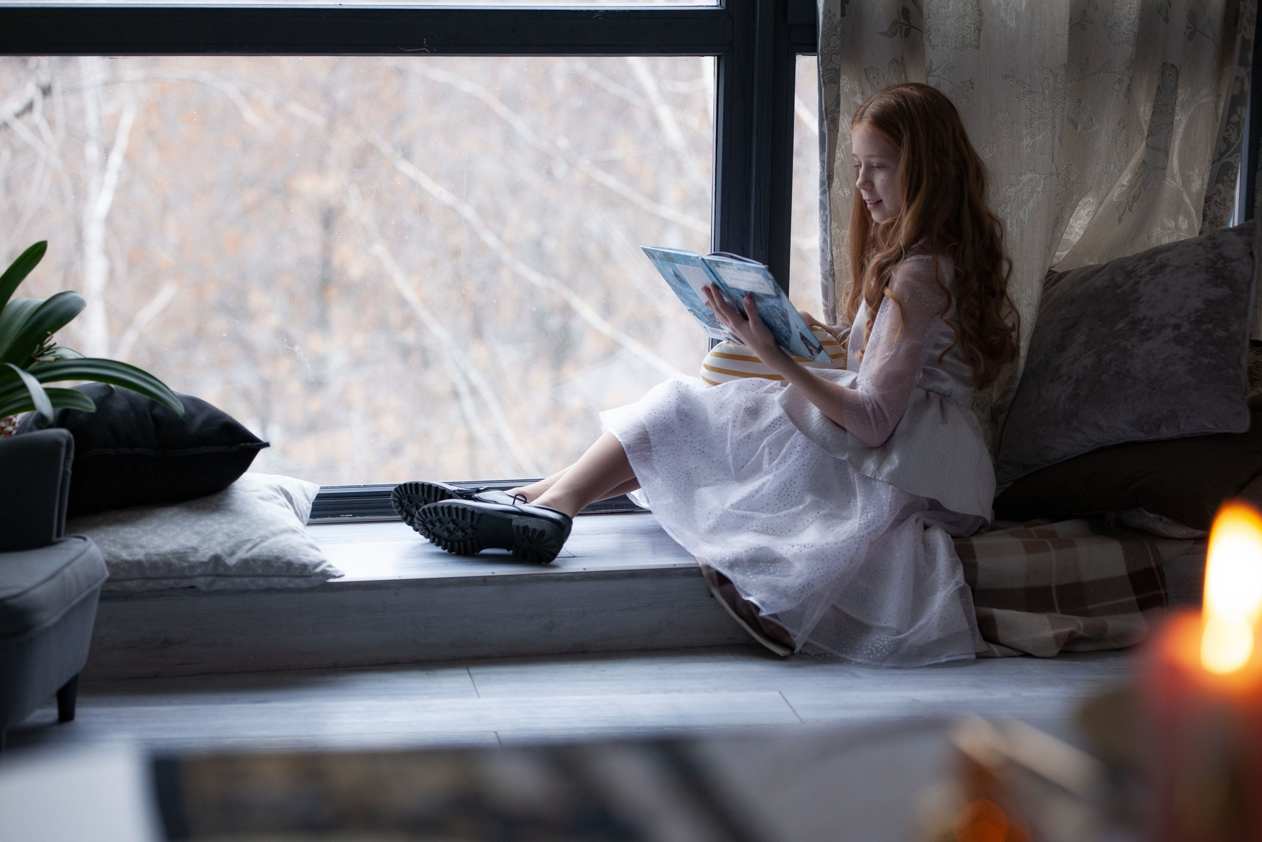 детский портрет Новый год