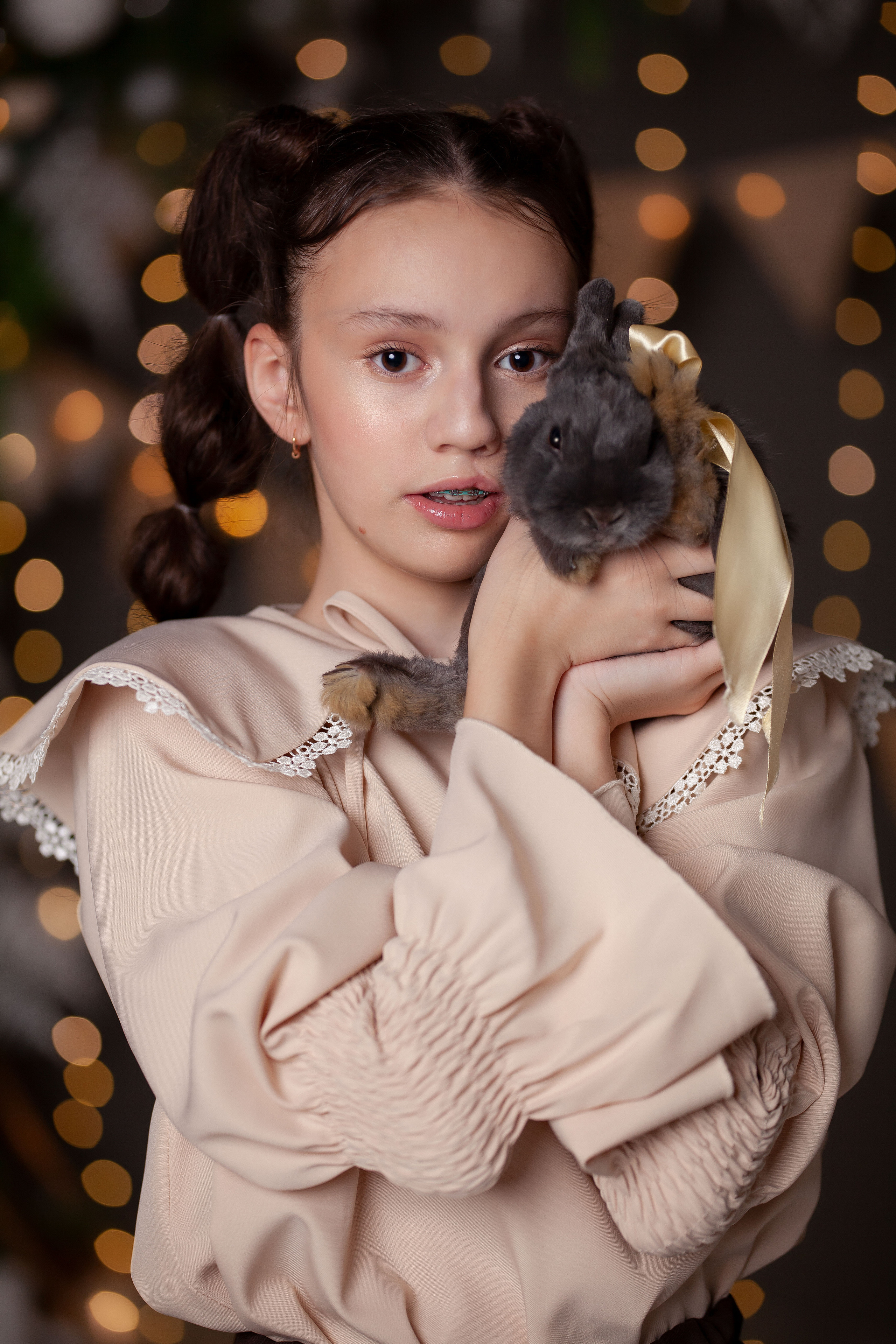 детский портрет Новый год