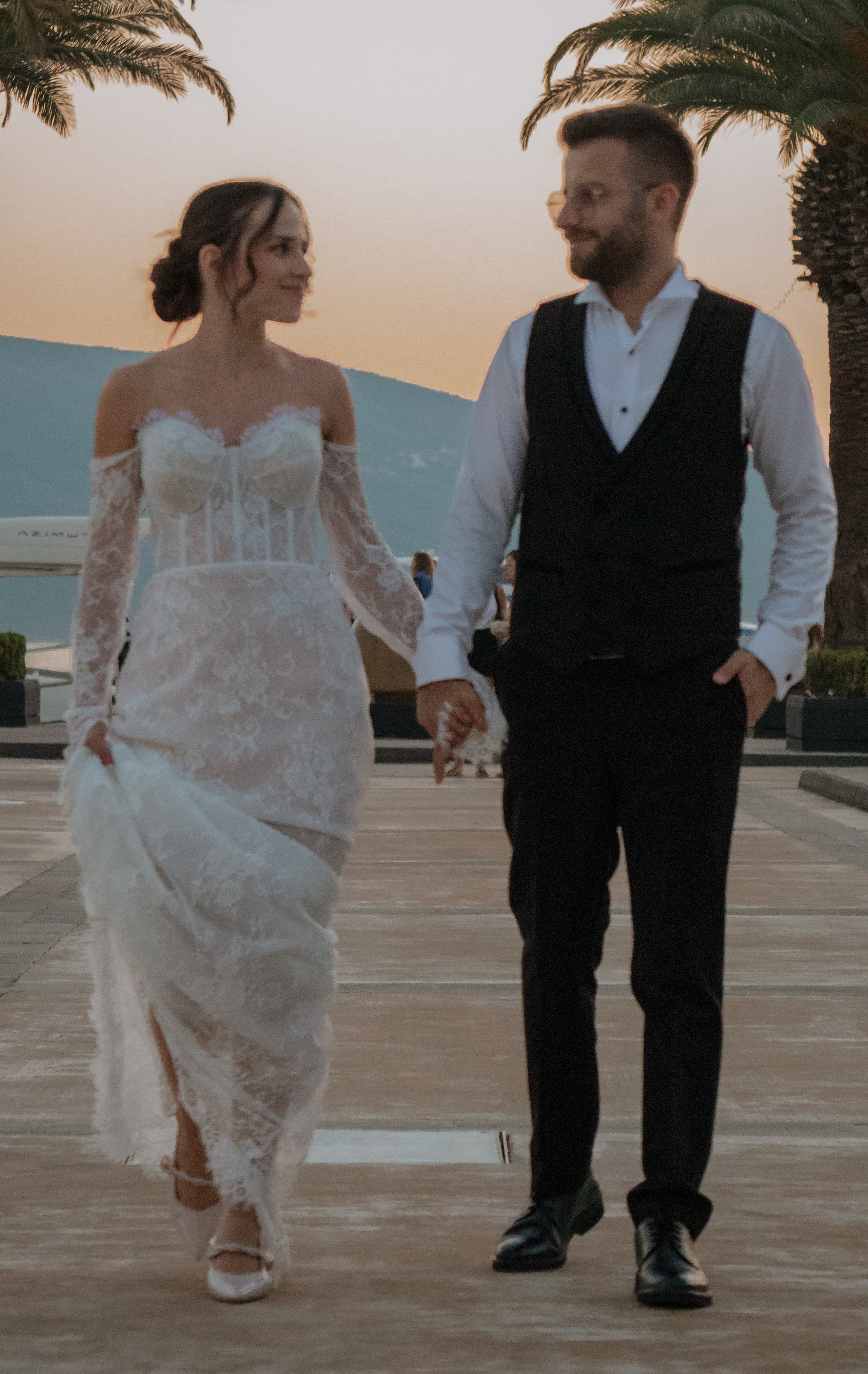 Wedding photography in Montenegro. Portrait photographer in Tivat Montenegro Katerina Kirsanova