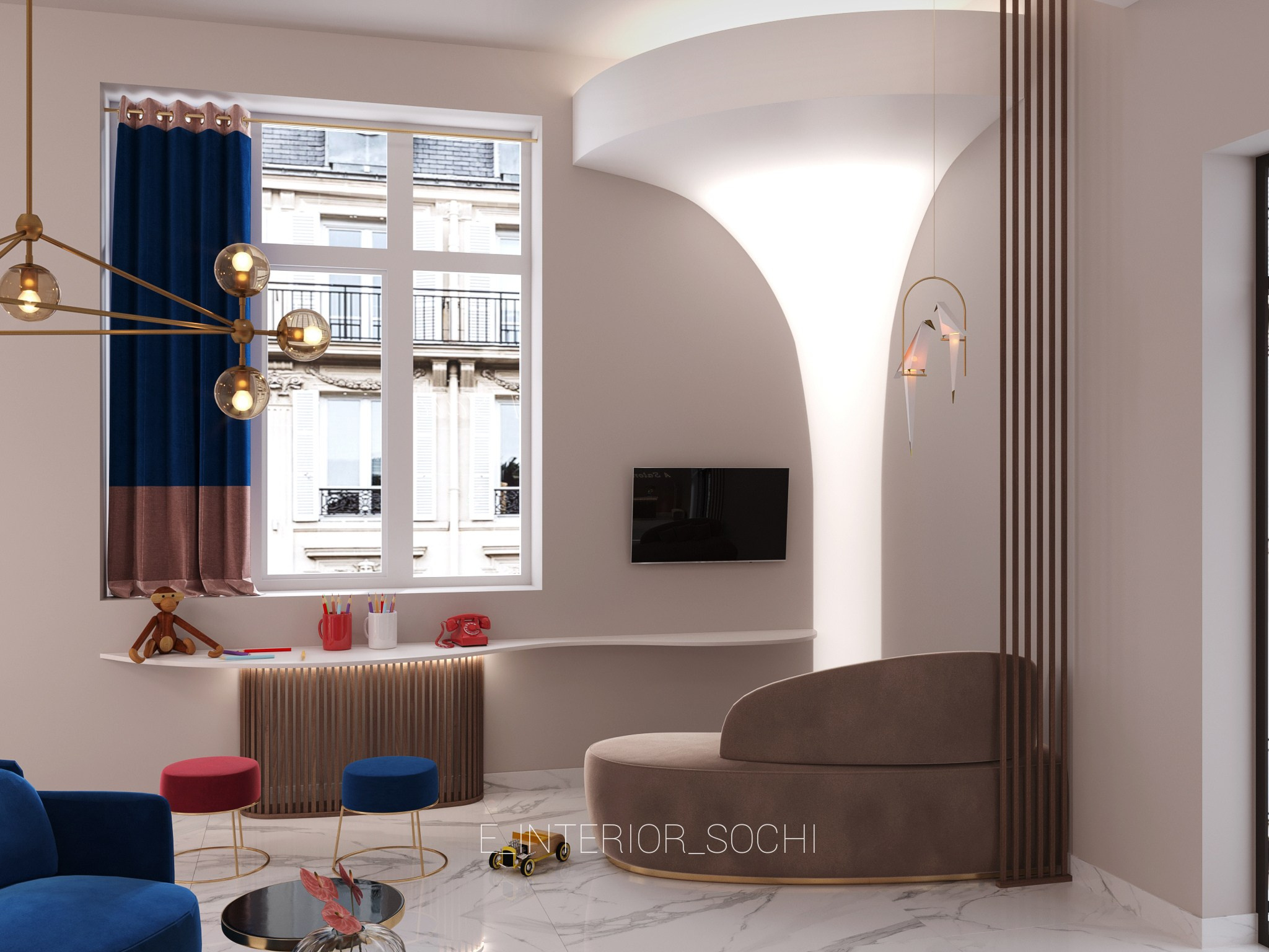 BEAUTY_MIGAL. Дизайн интерьера Евгения Тисленко