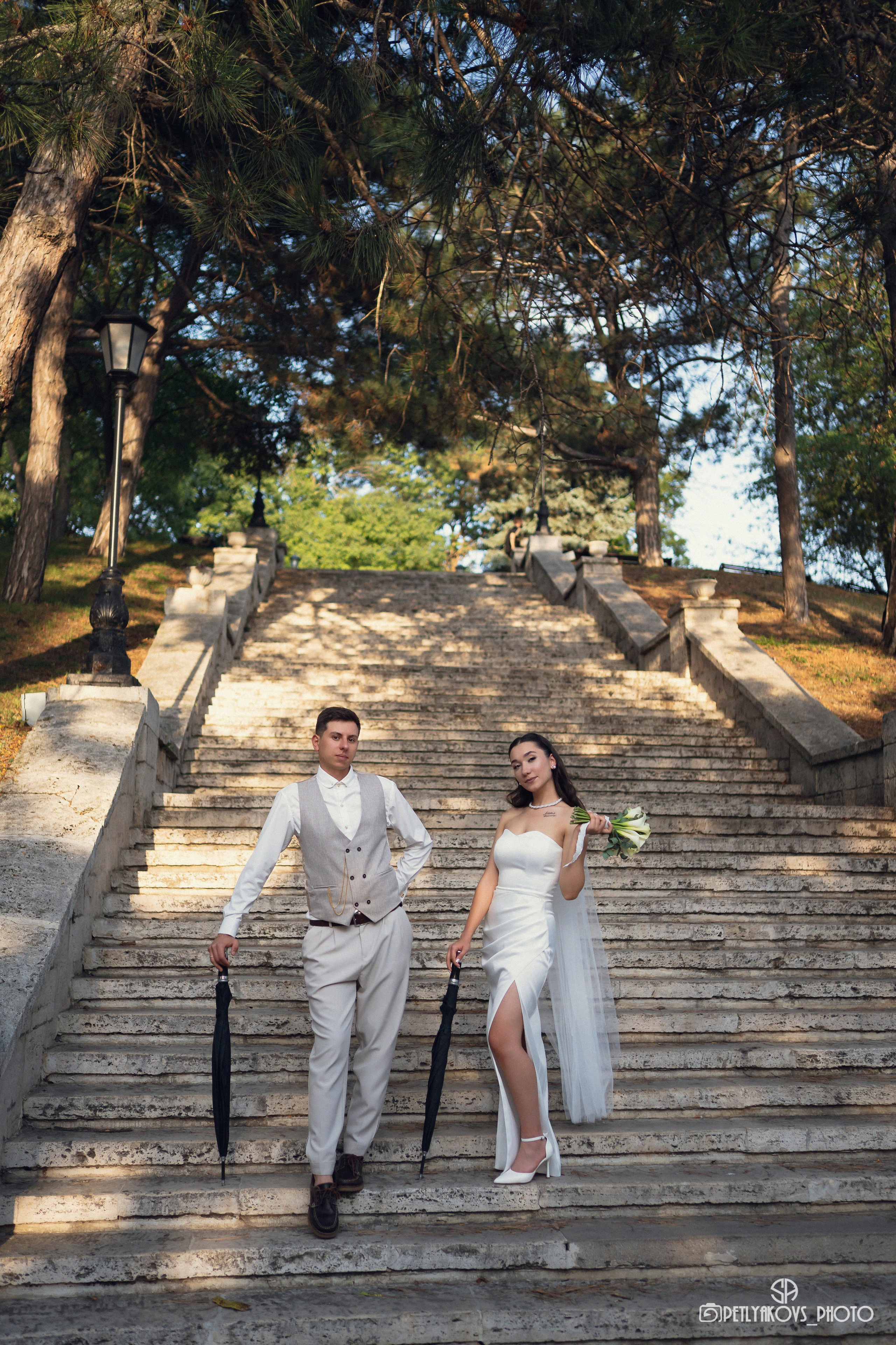 Bride and groom Tbilisi