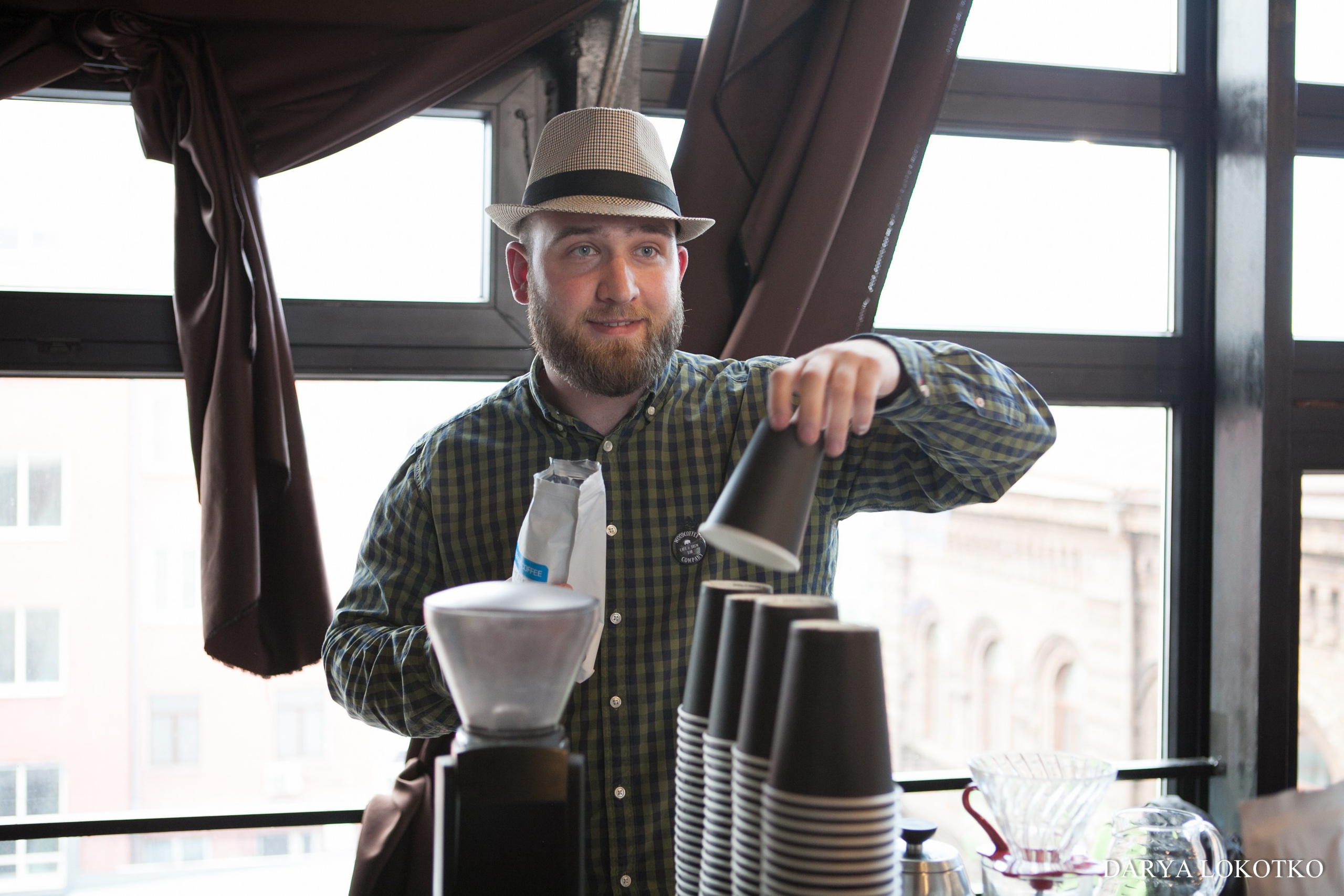 Лекция от Woodcoffee + дегустация кофе. Фотограф Дарья Локотко в Красноярске