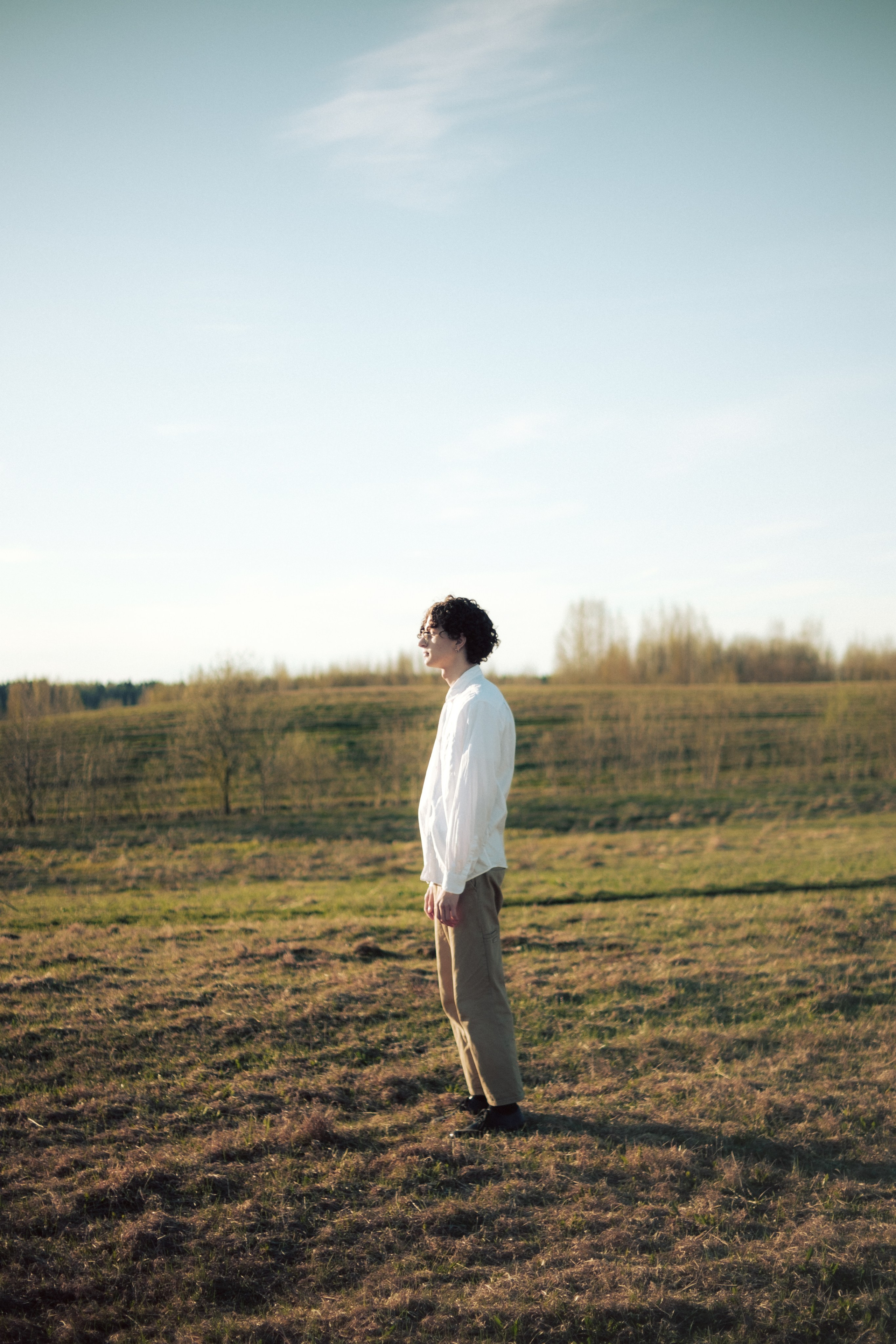 Андрей. Съёмка в поле. Lickord