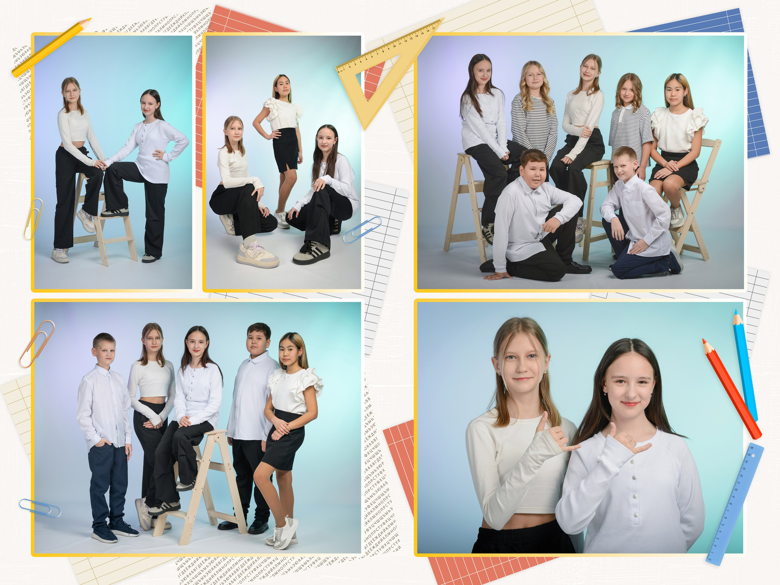 Альбом на 2 разворота. Татьяна Гойда портретный и семейный фотограф Ленск. Выпускные альбомы