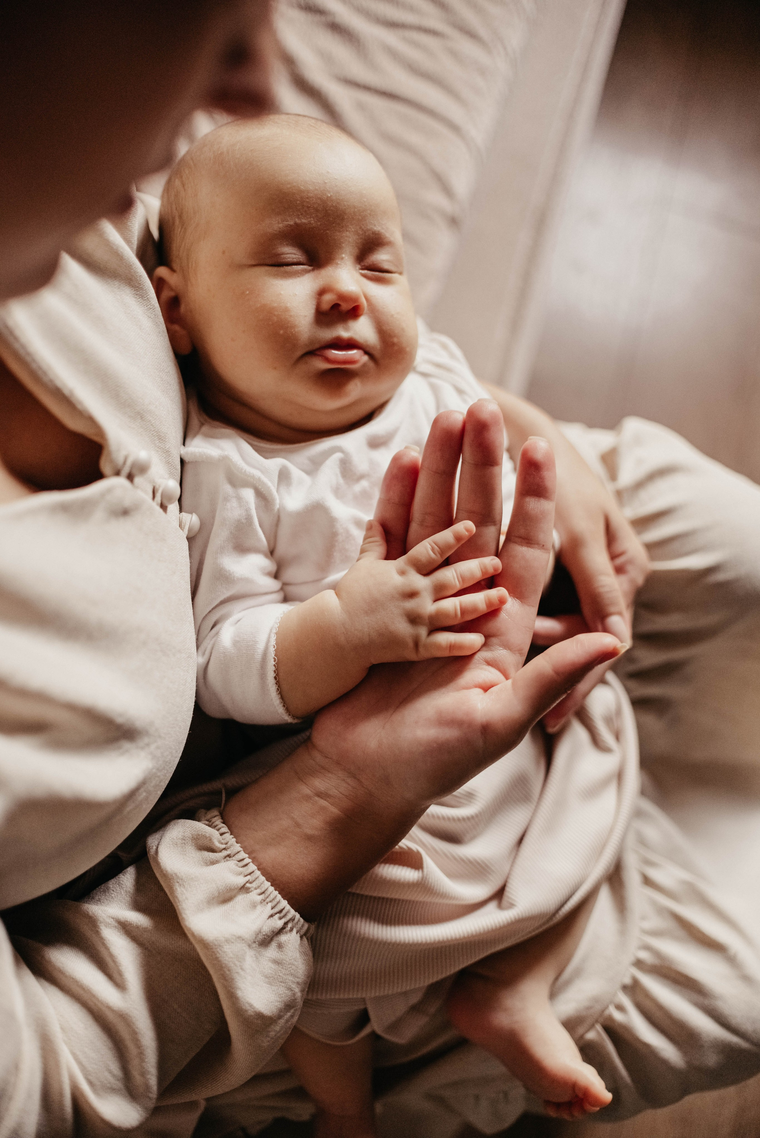 Домашняя съемка новорожденного. Семейный фотограф в Железнодорожном Масаева Елена