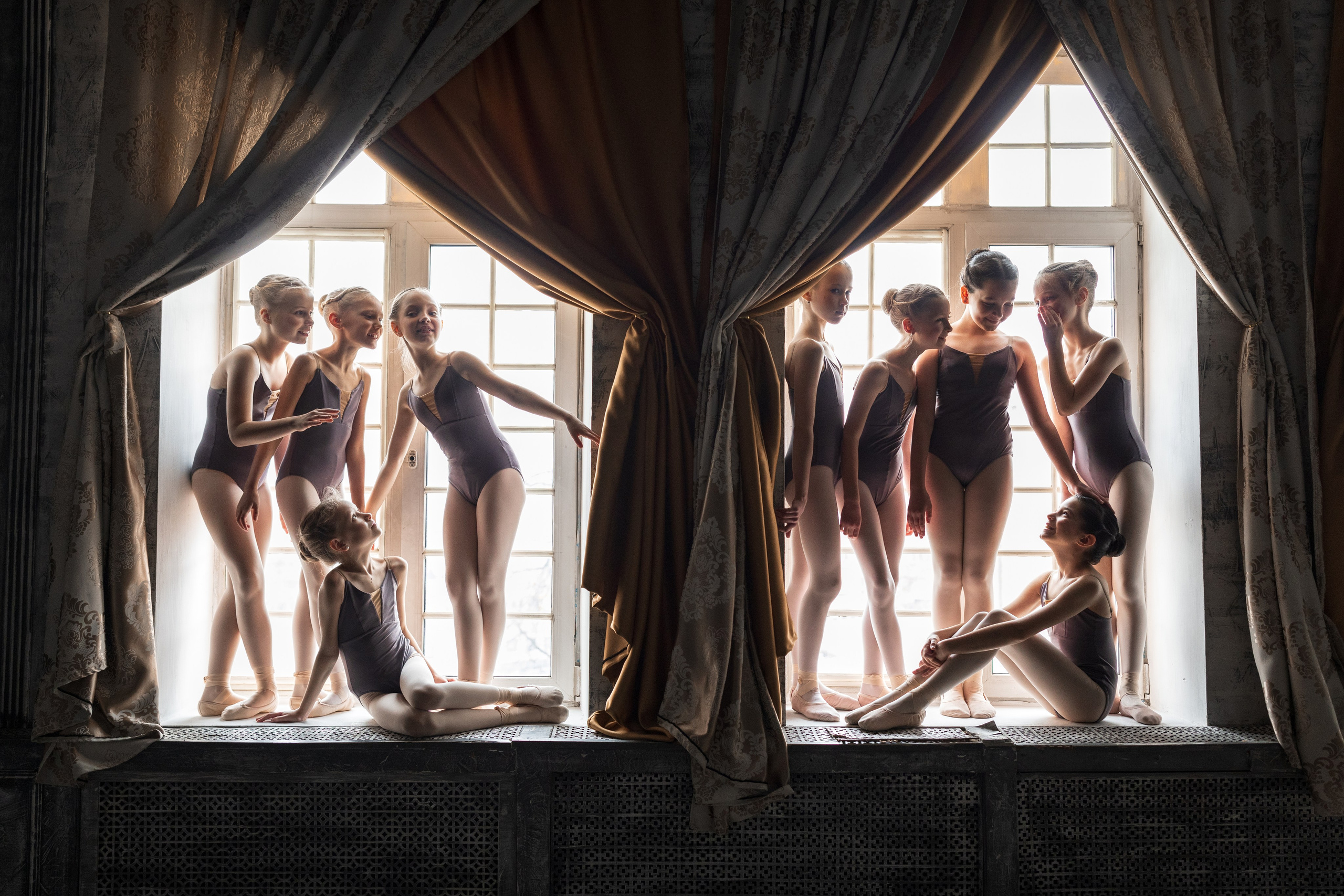 Коллективная фотосъёмка. Балетный фотограф Алина Ханько — Душа Балета