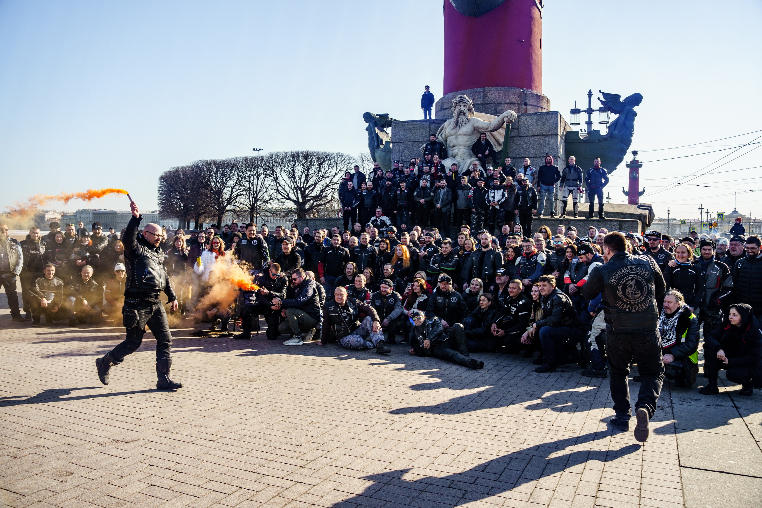 Прохват мотоклуба Norman Riders ч.1. Концертный и репортажный фотограф в Санкт-Петербурге Слава Пахомов