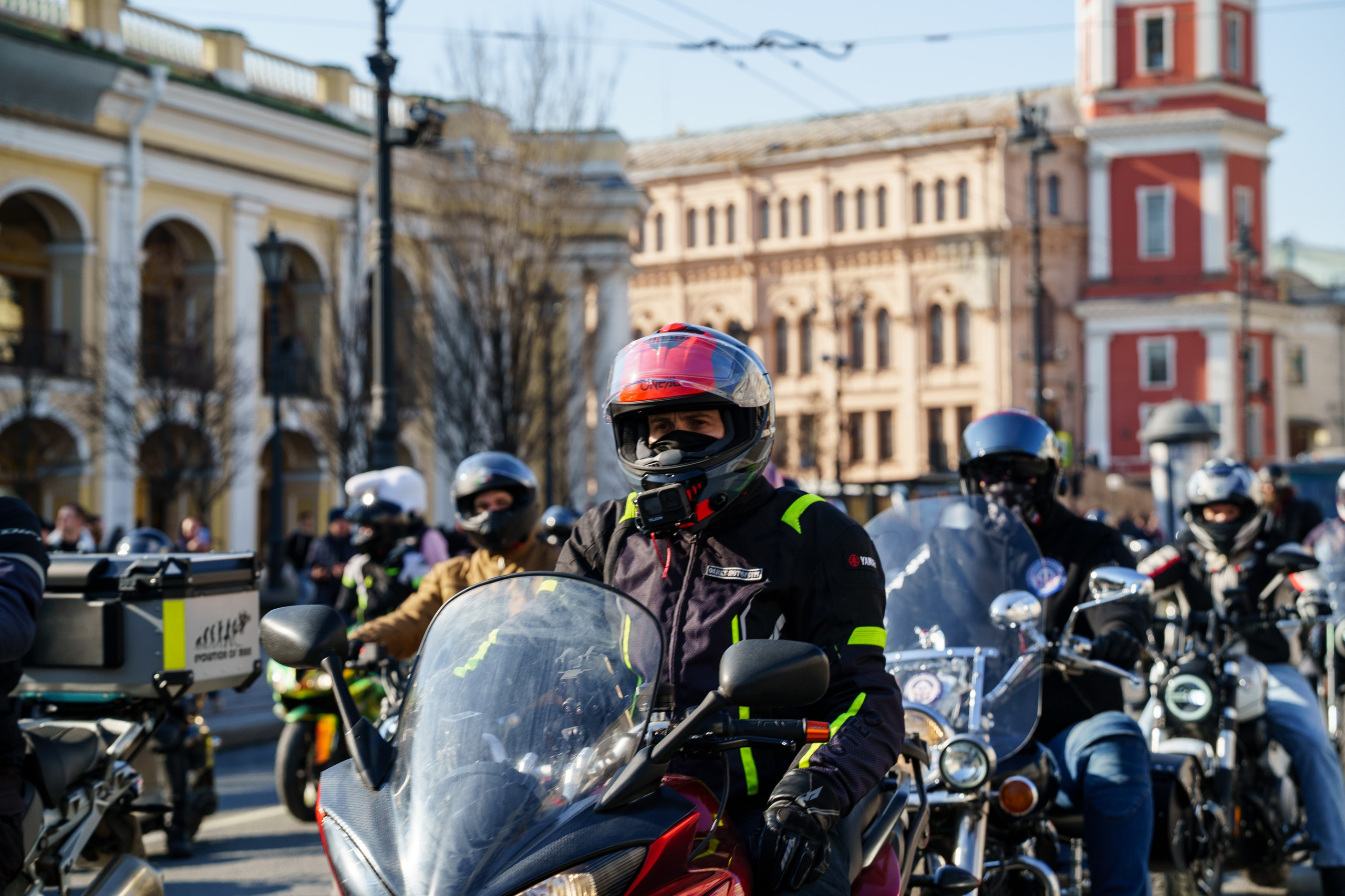 Прохват мотоклуба Norman Riders ч.1. Концертный и репортажный фотограф в Санкт-Петербурге Слава Пахомов
