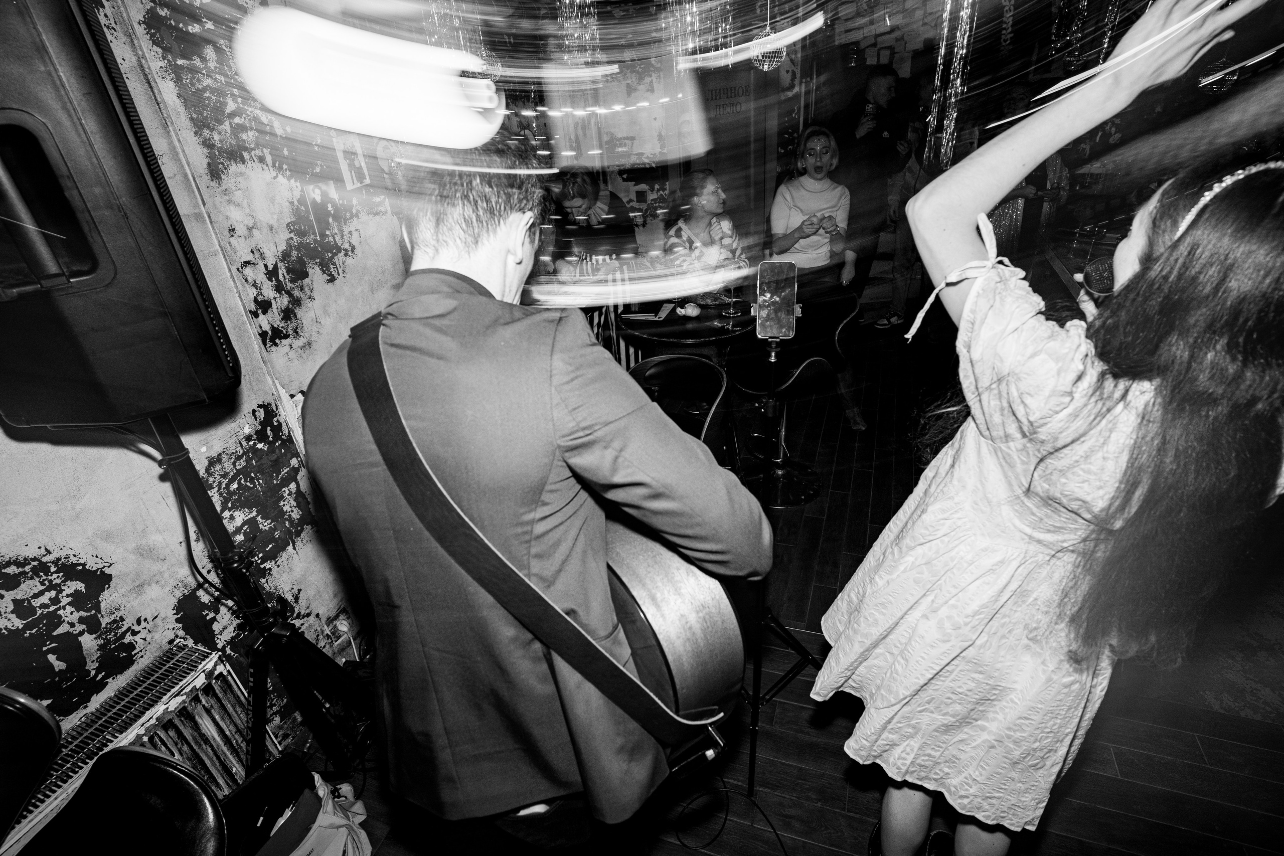 Репетиция Нового года в Баре Разбитых сердец. Концертный и репортажный фотограф в Санкт-Петербурге Слава Пахомов