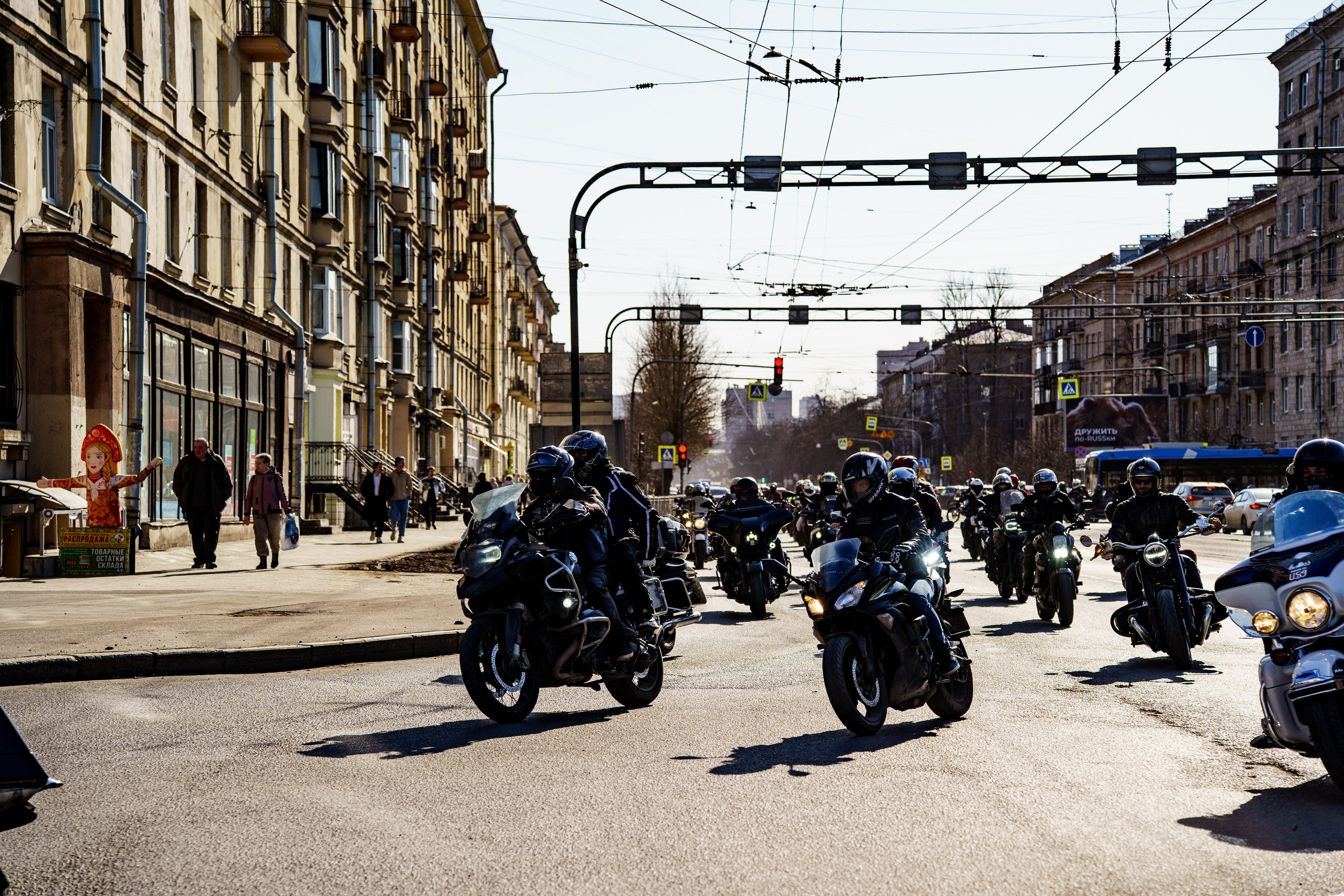 Прохват мотоклуба Norman Riders ч.1. Концертный и репортажный фотограф в Санкт-Петербурге Слава Пахомов