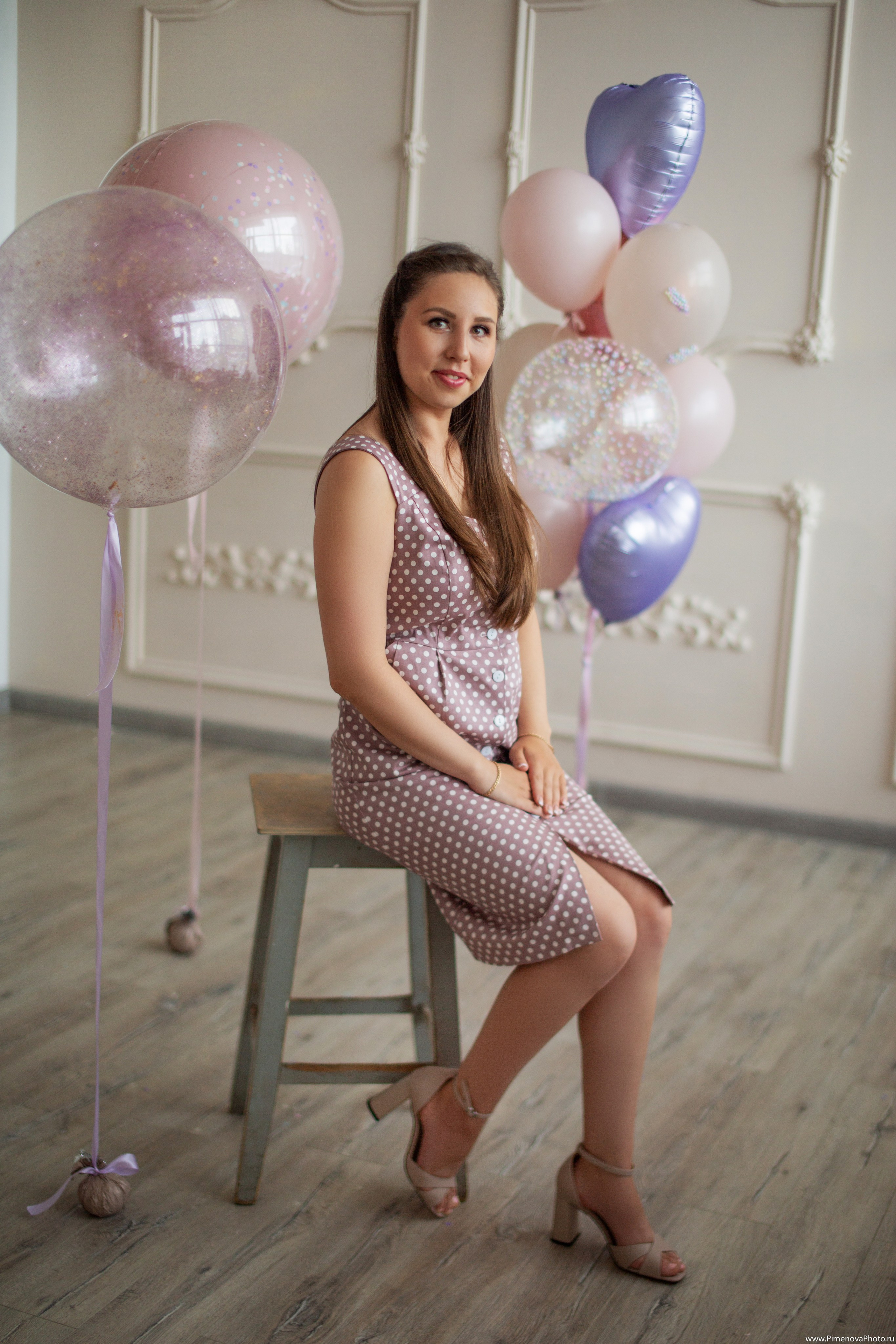 День Рождения Ксении, 1 год. Семейный и детский фотограф в Петрозаводске