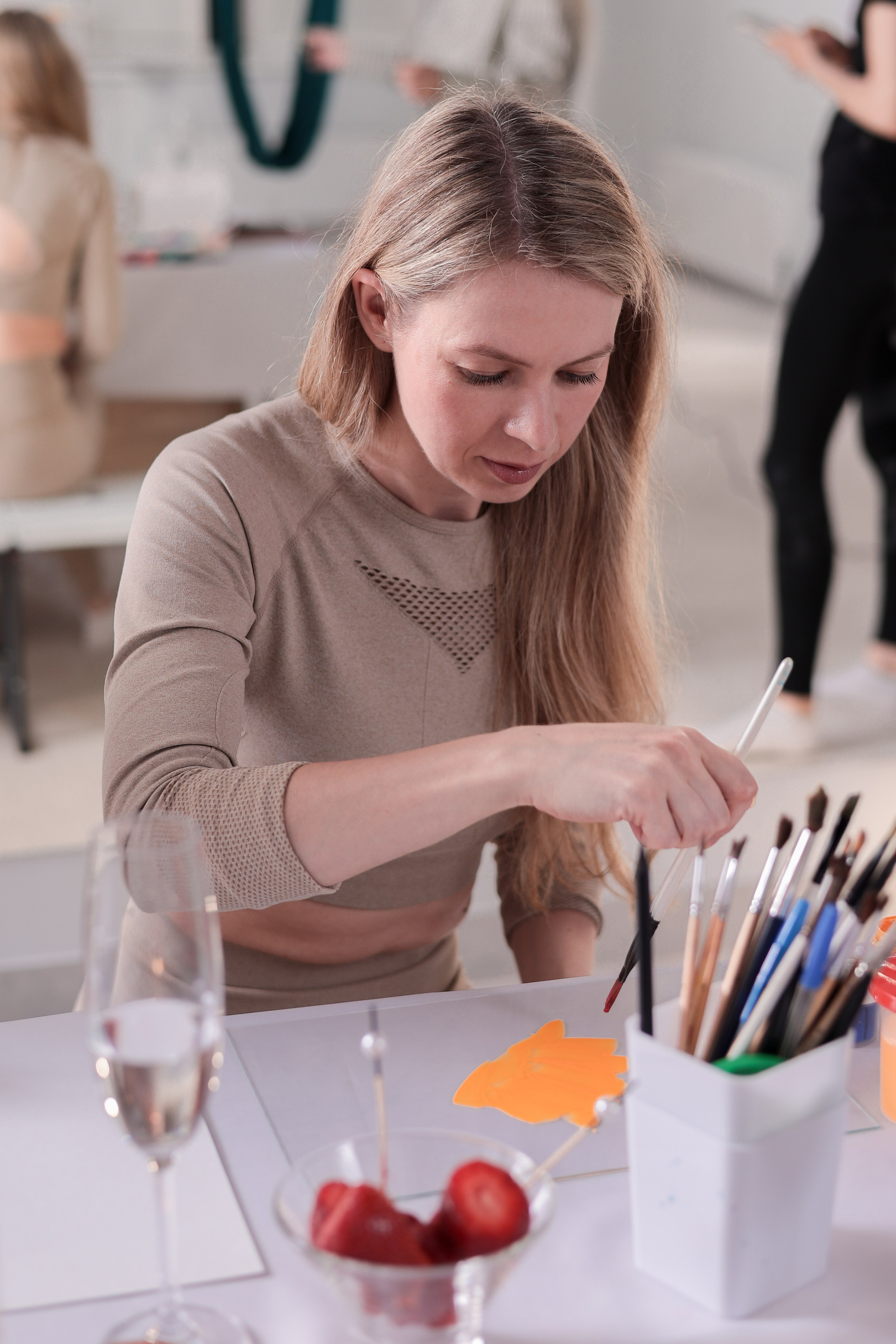 Арт-терапия + аэройога. Фотограф Надршина Лилия