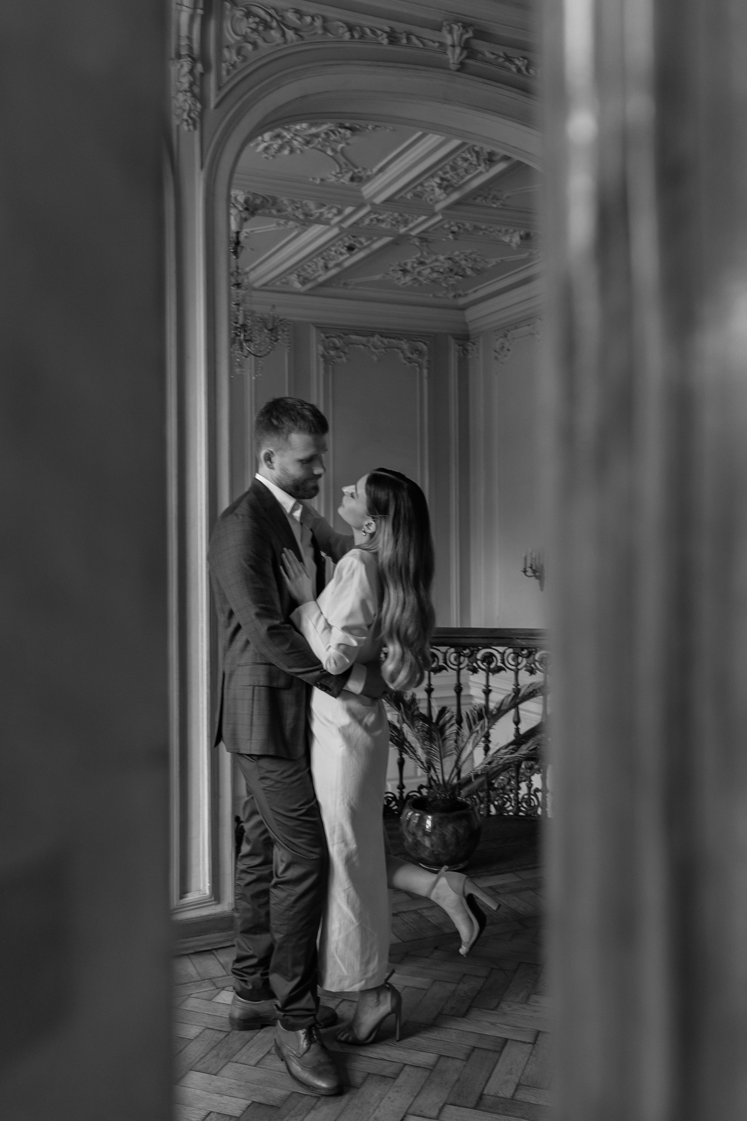 АРХИВ Яна и Глеб в Библиотеке-читальне им Пушкина. Свадебный фотограф Москва