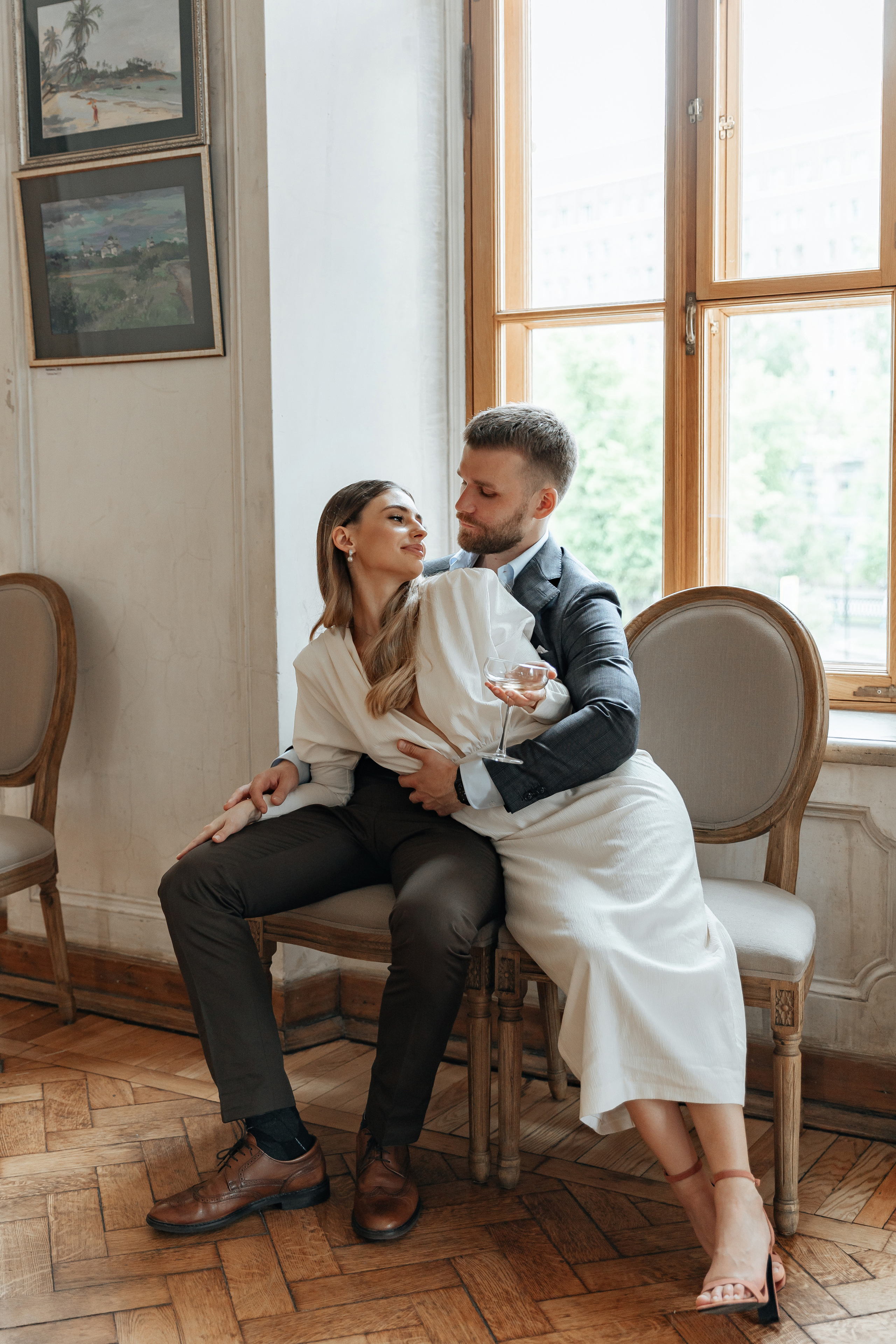 АРХИВ Яна и Глеб в Библиотеке-читальне им Пушкина. Свадебный фотограф Москва