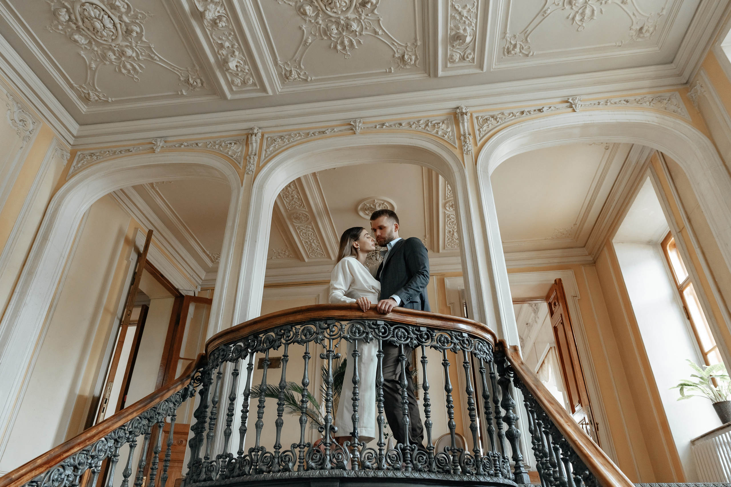 АРХИВ Яна и Глеб в Библиотеке-читальне им Пушкина. Свадебный фотограф Москва