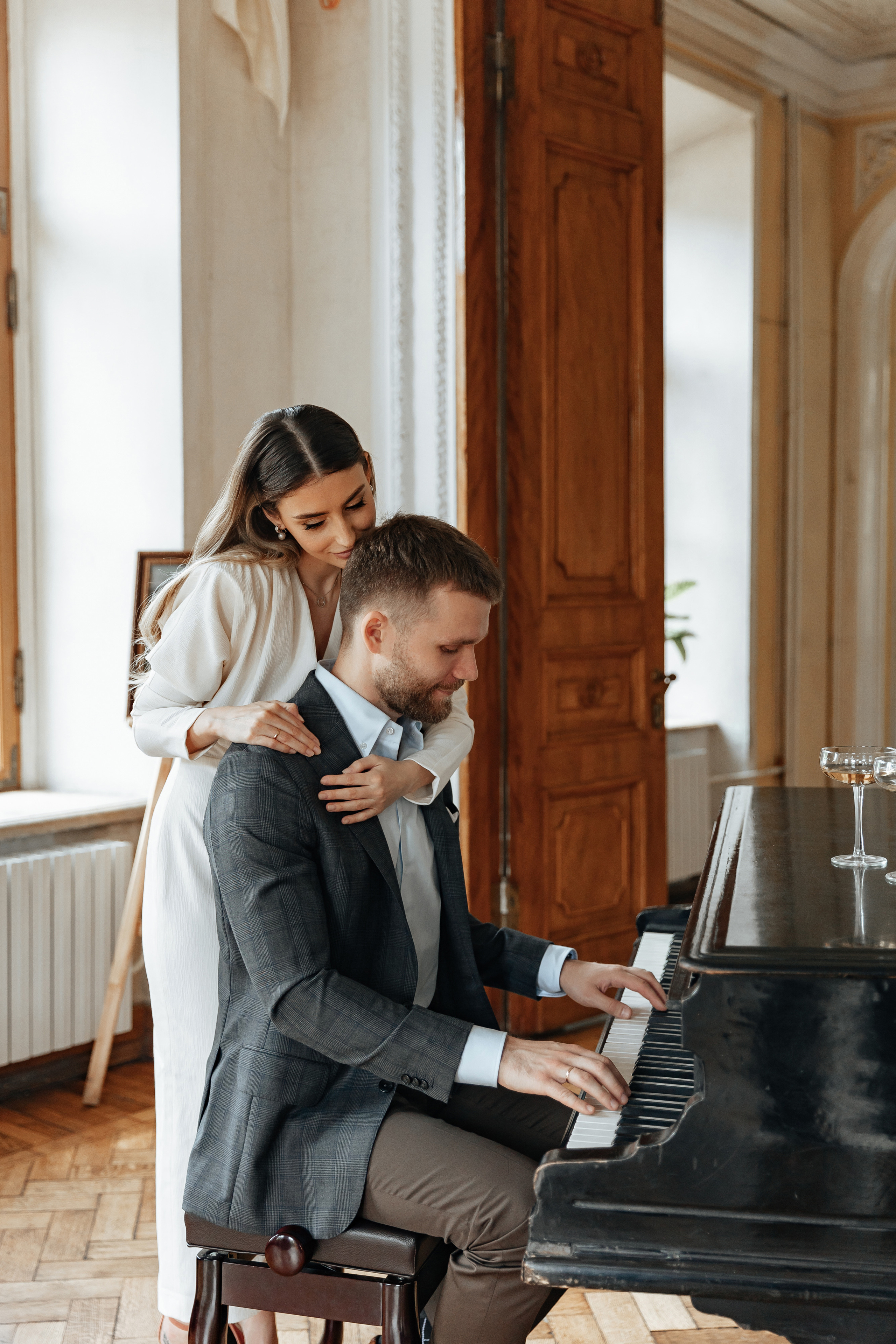 АРХИВ Яна и Глеб в Библиотеке-читальне им Пушкина. Свадебный фотограф Москва