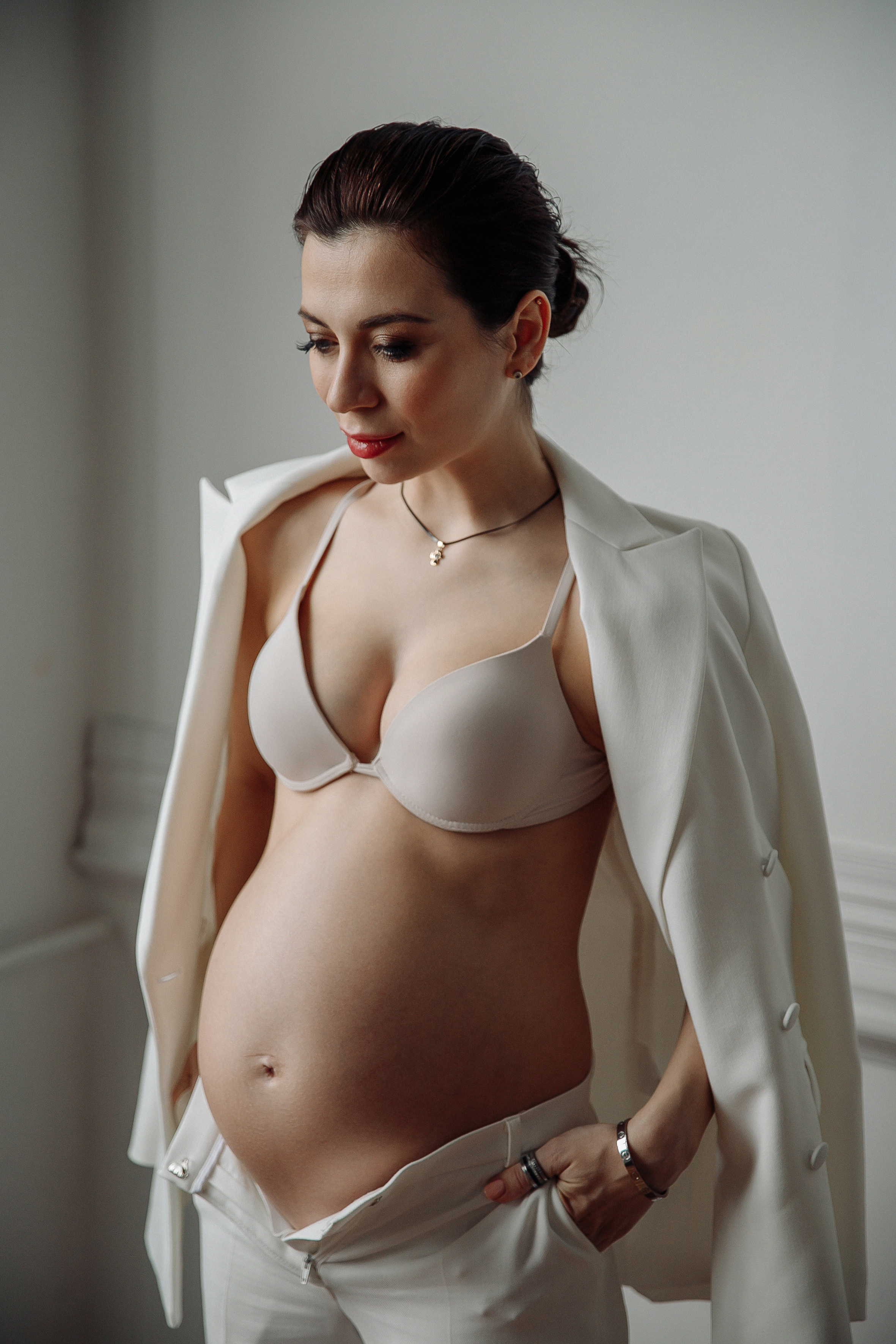 Портретная фотосессия Анастасии (в ожидании). Свадебный фотограф Москва