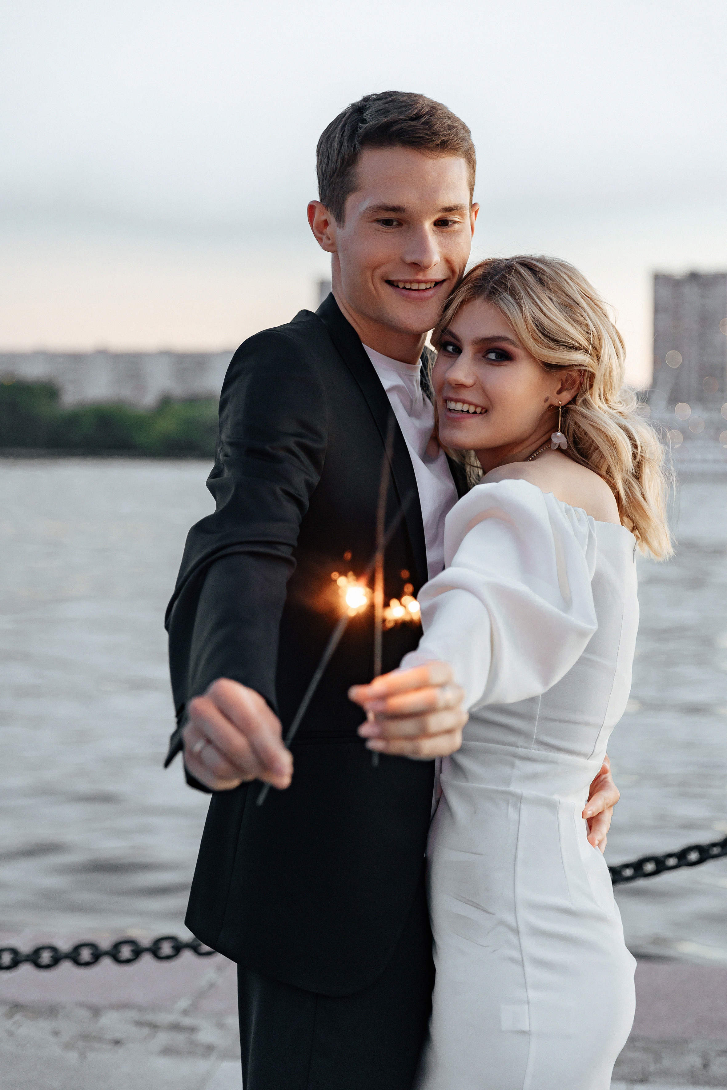 АРХИВ Анастасия и Максим: свадебная прогулка на Речном вокзале. Свадебный фотограф Москва