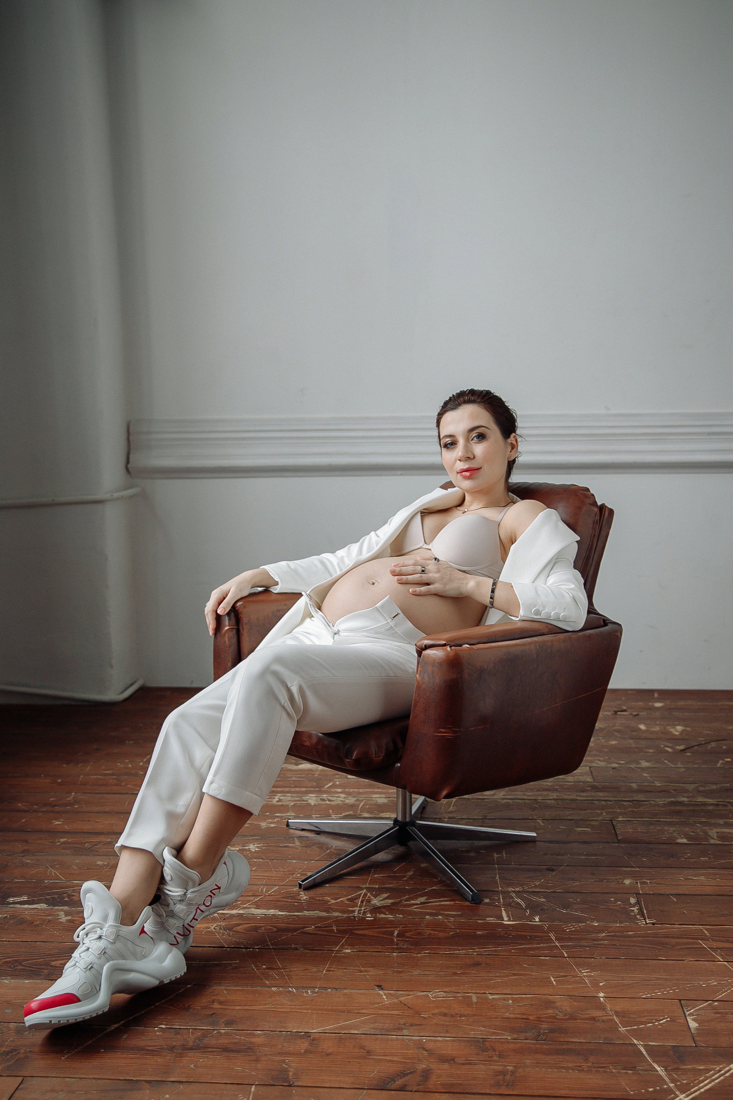 Портретная фотосессия Анастасии (в ожидании). Свадебный фотограф Москва