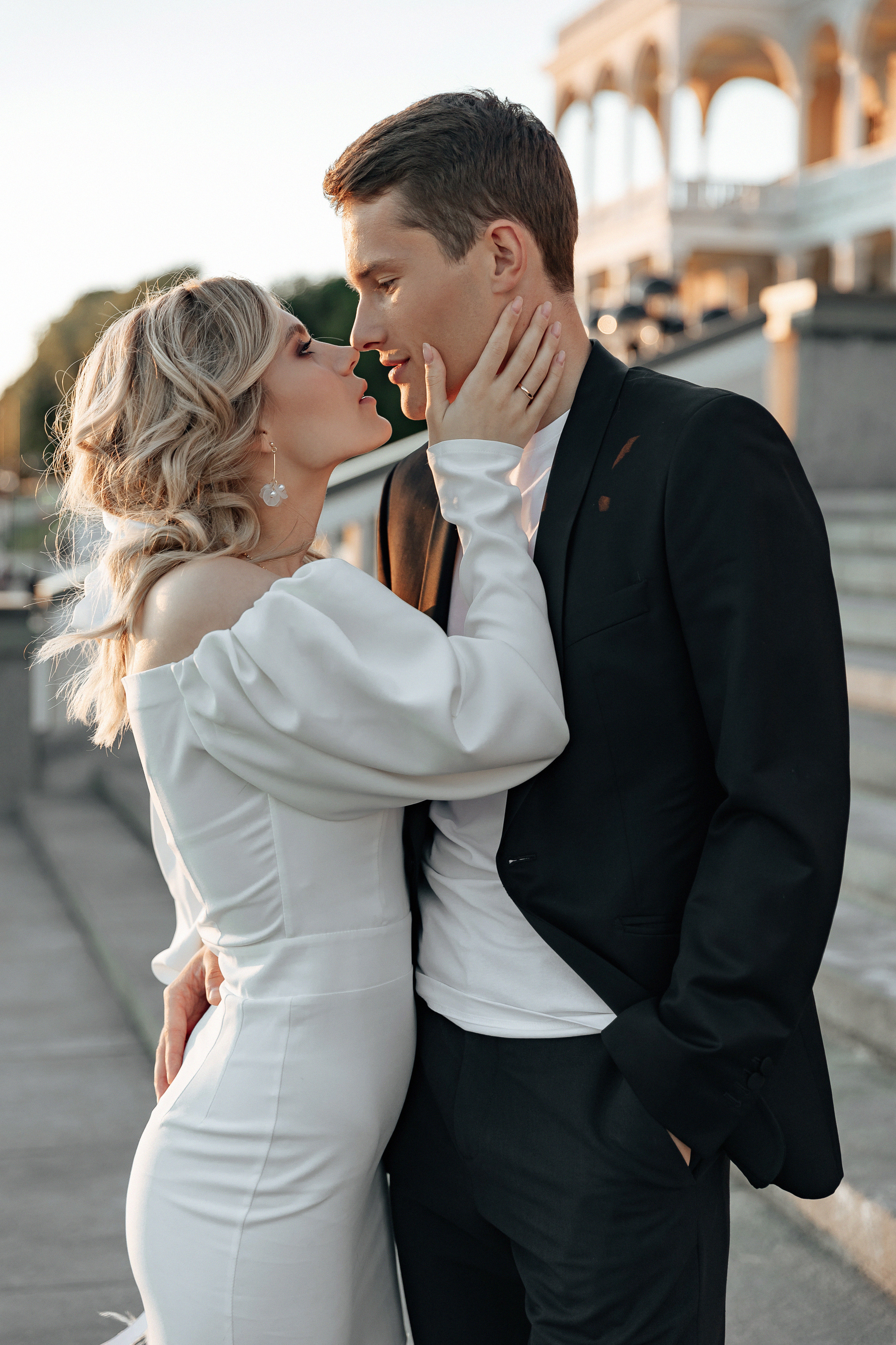 АРХИВ Анастасия и Максим: свадебная прогулка на Речном вокзале. Свадебный фотограф Москва