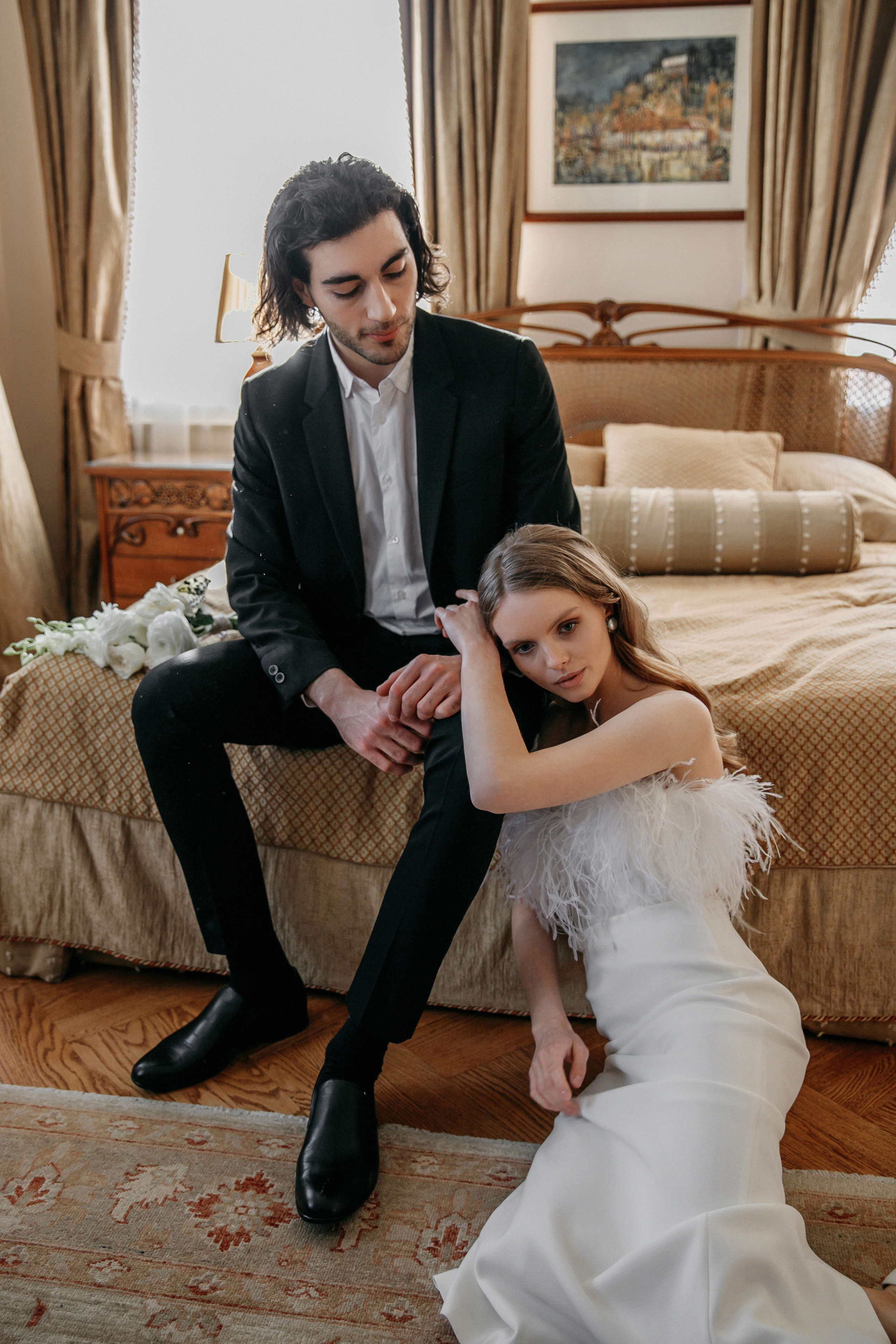 Бабочки в бутик-отеле Руссо Балт. Свадебный фотограф Москва