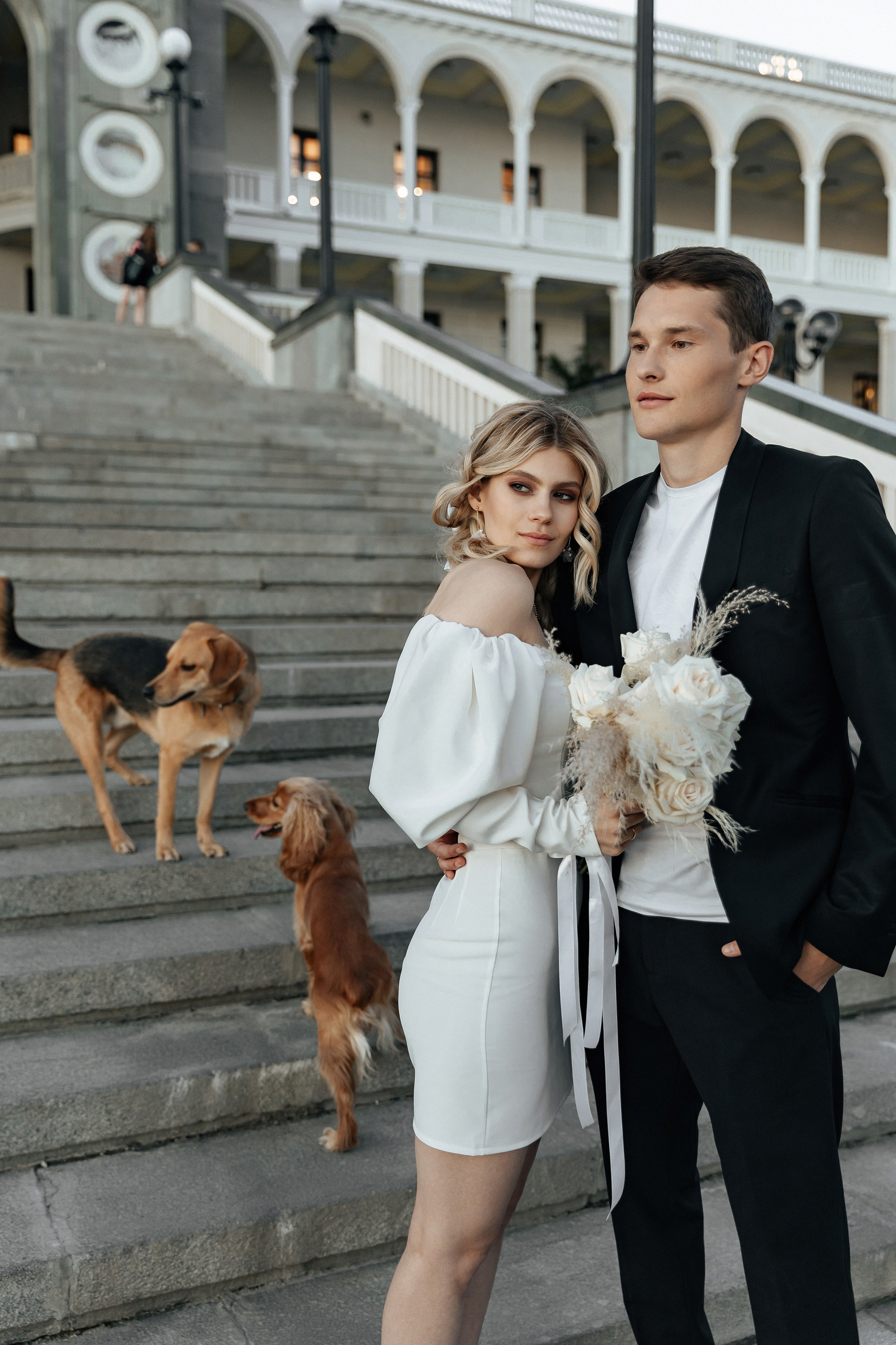 АРХИВ Анастасия и Максим: свадебная прогулка на Речном вокзале. Свадебный фотограф Москва