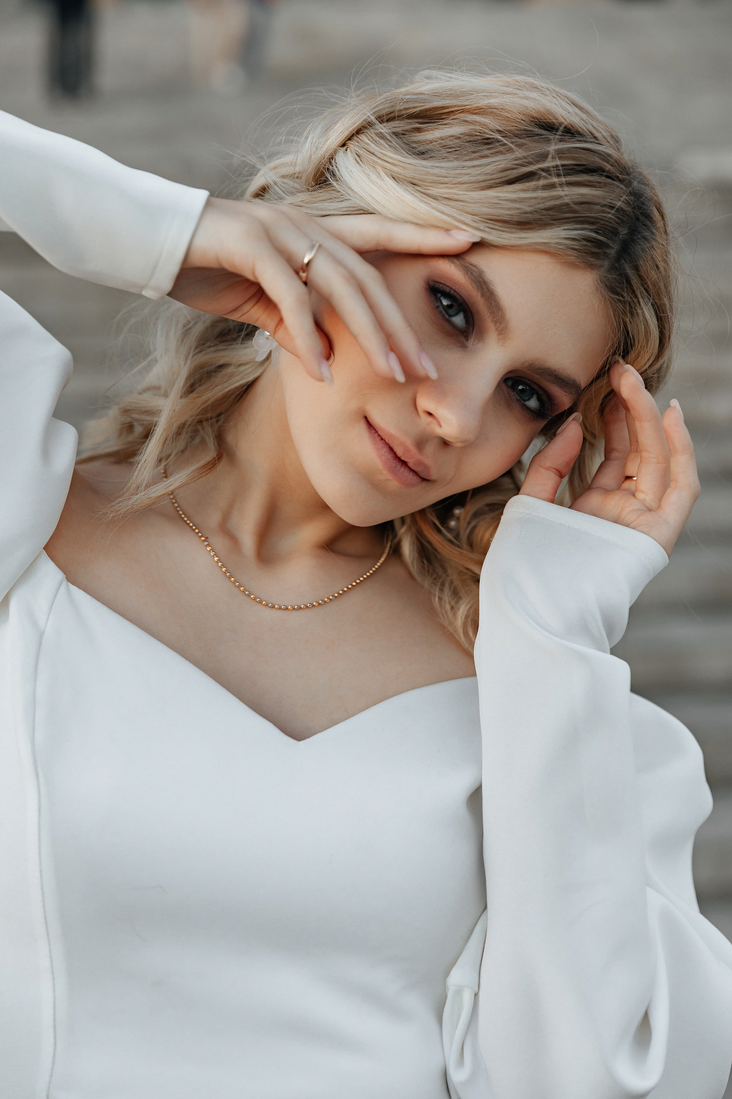 АРХИВ Анастасия и Максим: свадебная прогулка на Речном вокзале. Свадебный фотограф Москва