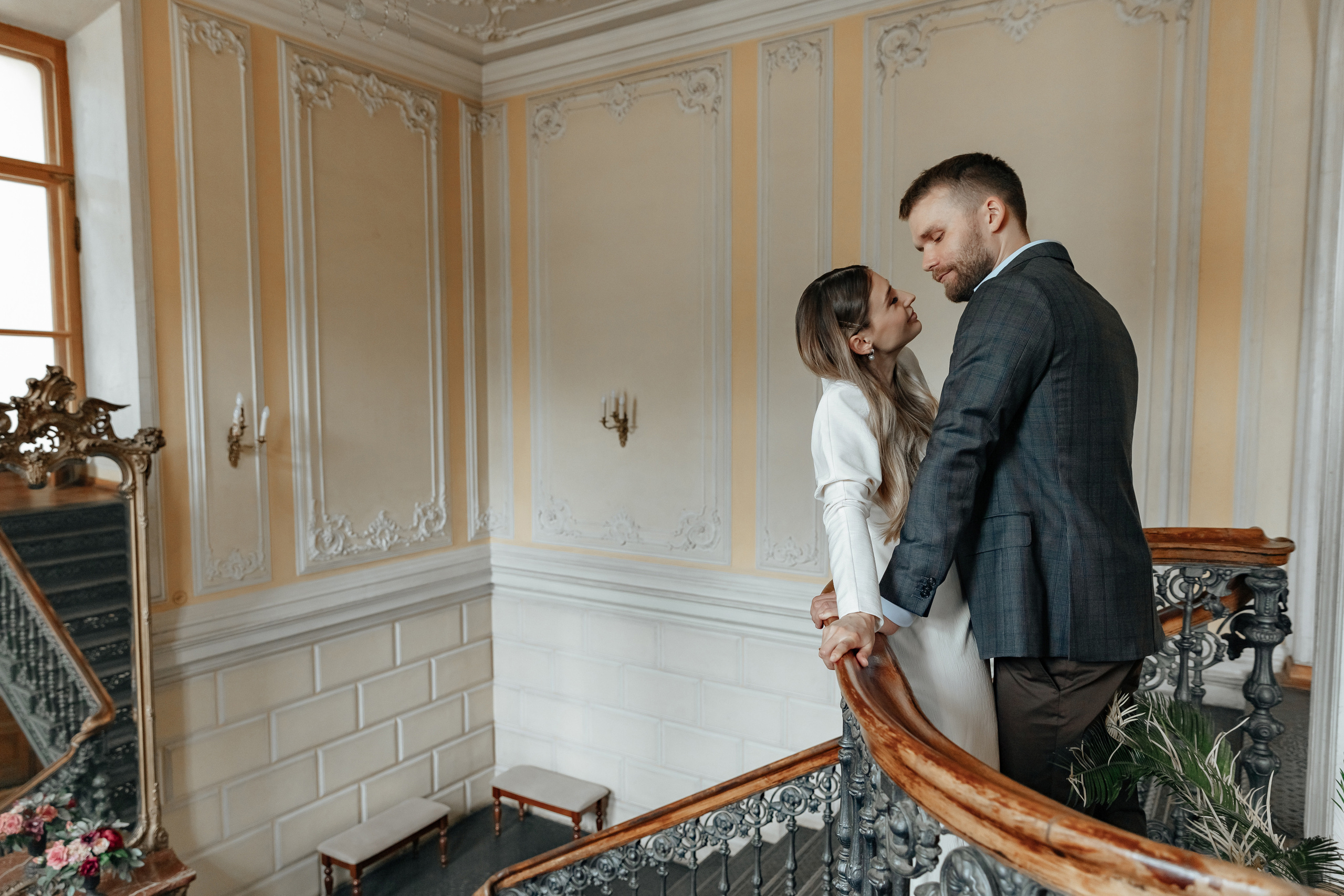 АРХИВ Яна и Глеб в Библиотеке-читальне им Пушкина. Свадебный фотограф Москва