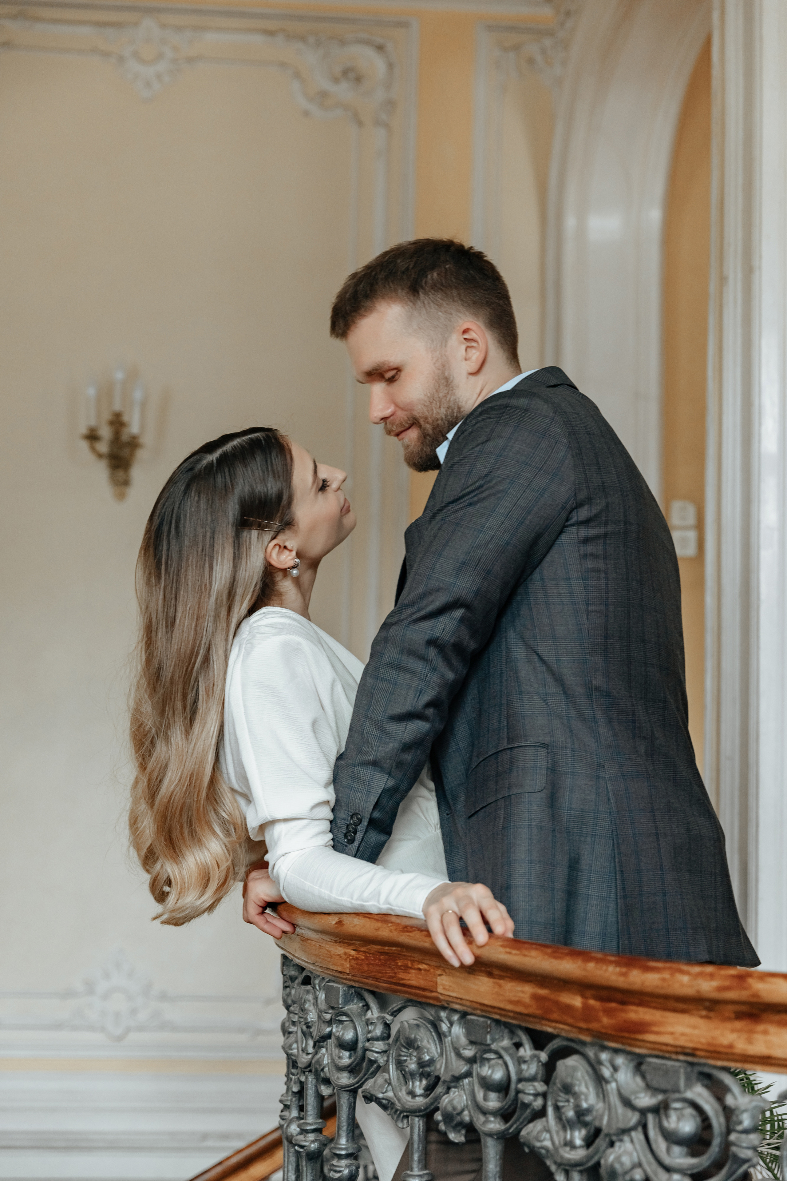 АРХИВ Яна и Глеб в Библиотеке-читальне им Пушкина. Свадебный фотограф Москва