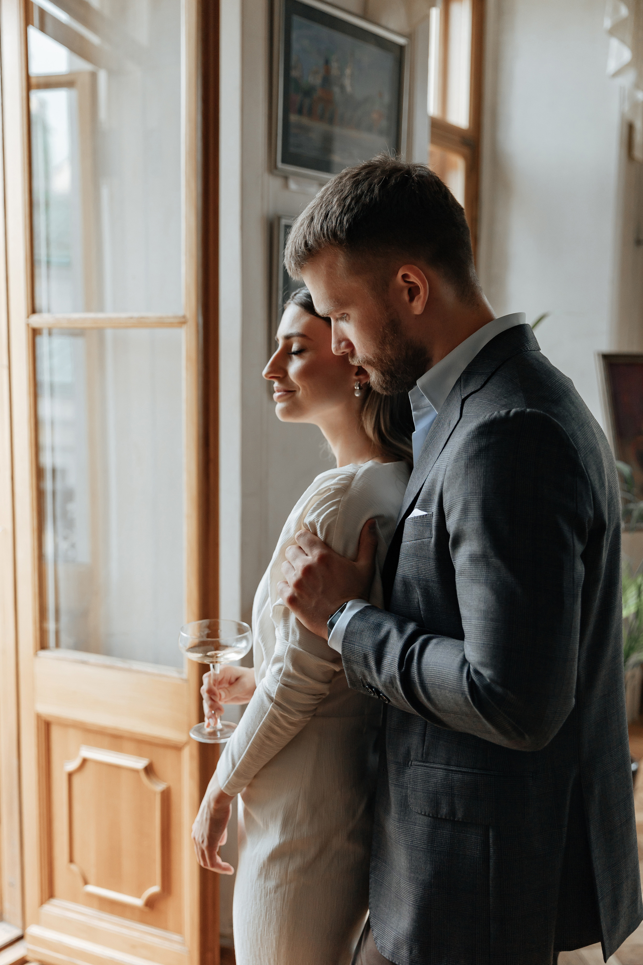 АРХИВ Яна и Глеб в Библиотеке-читальне им Пушкина. Свадебный фотограф Москва