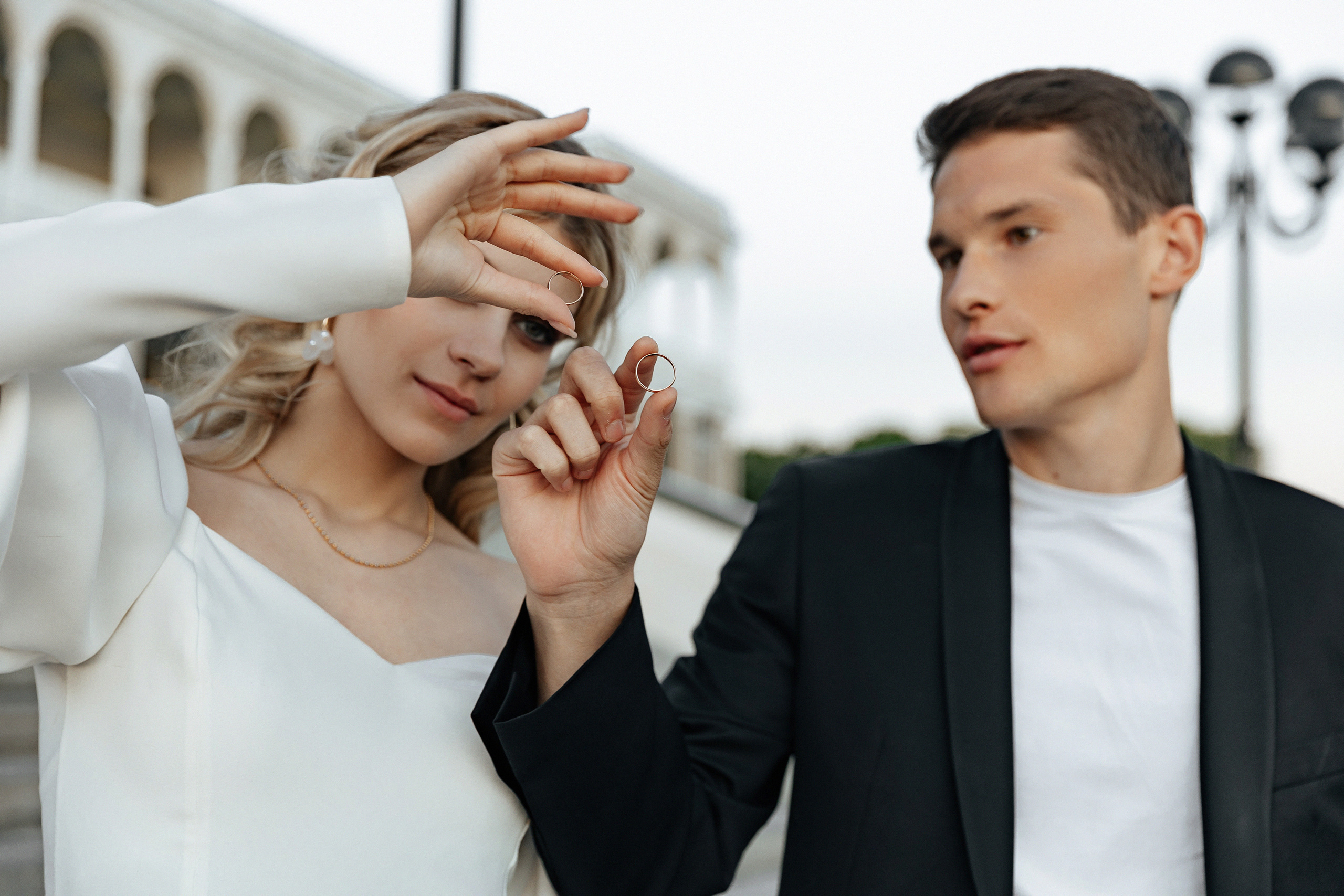 АРХИВ Анастасия и Максим: свадебная прогулка на Речном вокзале. Свадебный фотограф Москва