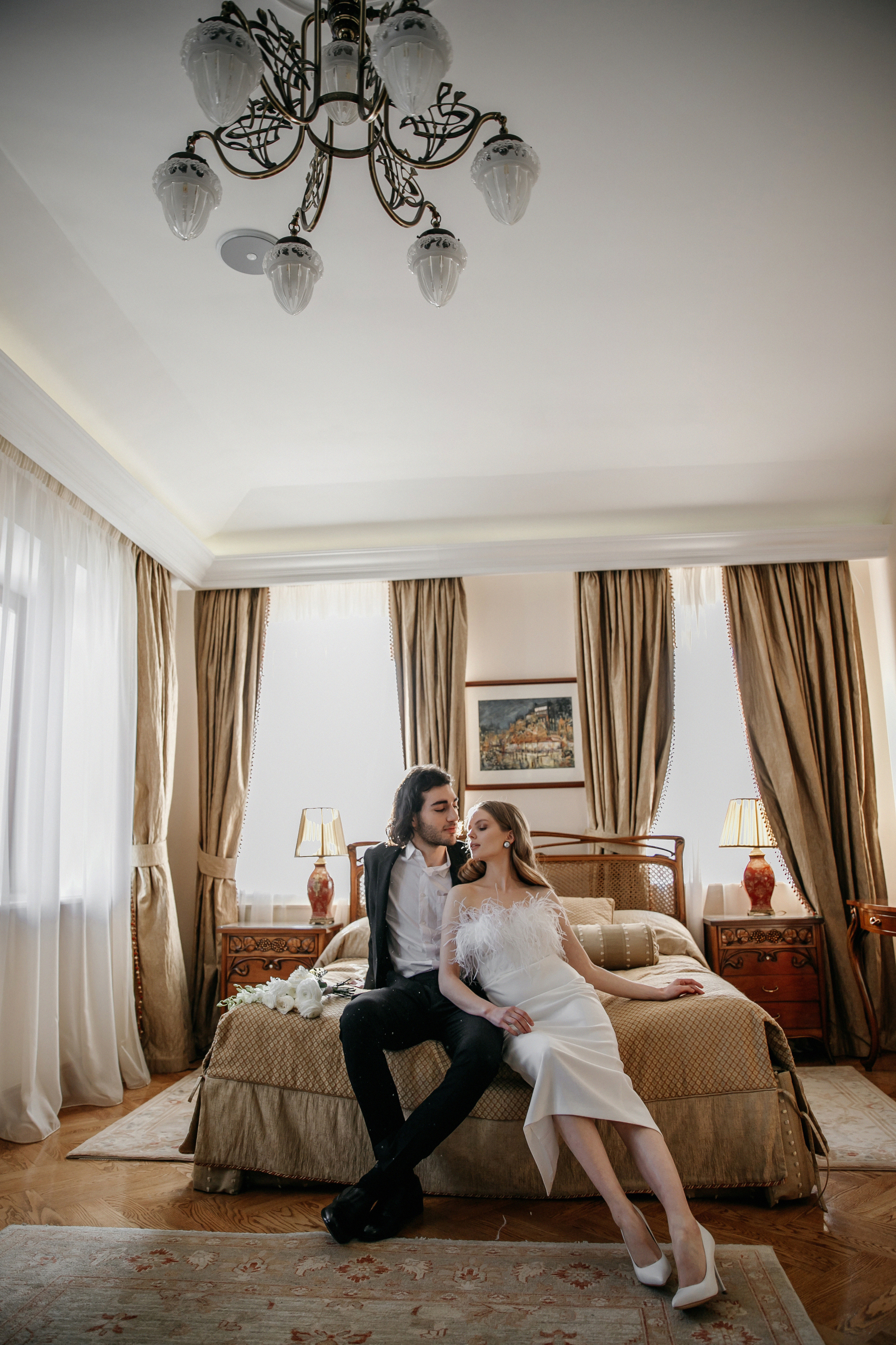 Бабочки в бутик-отеле Руссо Балт. Свадебный фотограф Москва