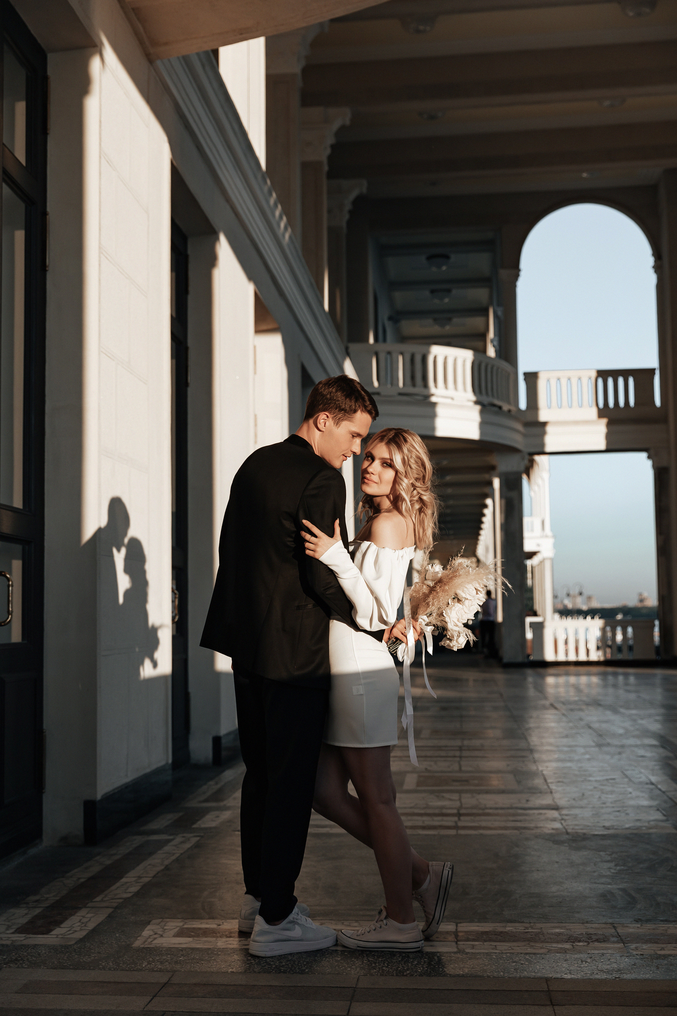 АРХИВ Анастасия и Максим: свадебная прогулка на Речном вокзале. Свадебный фотограф Москва