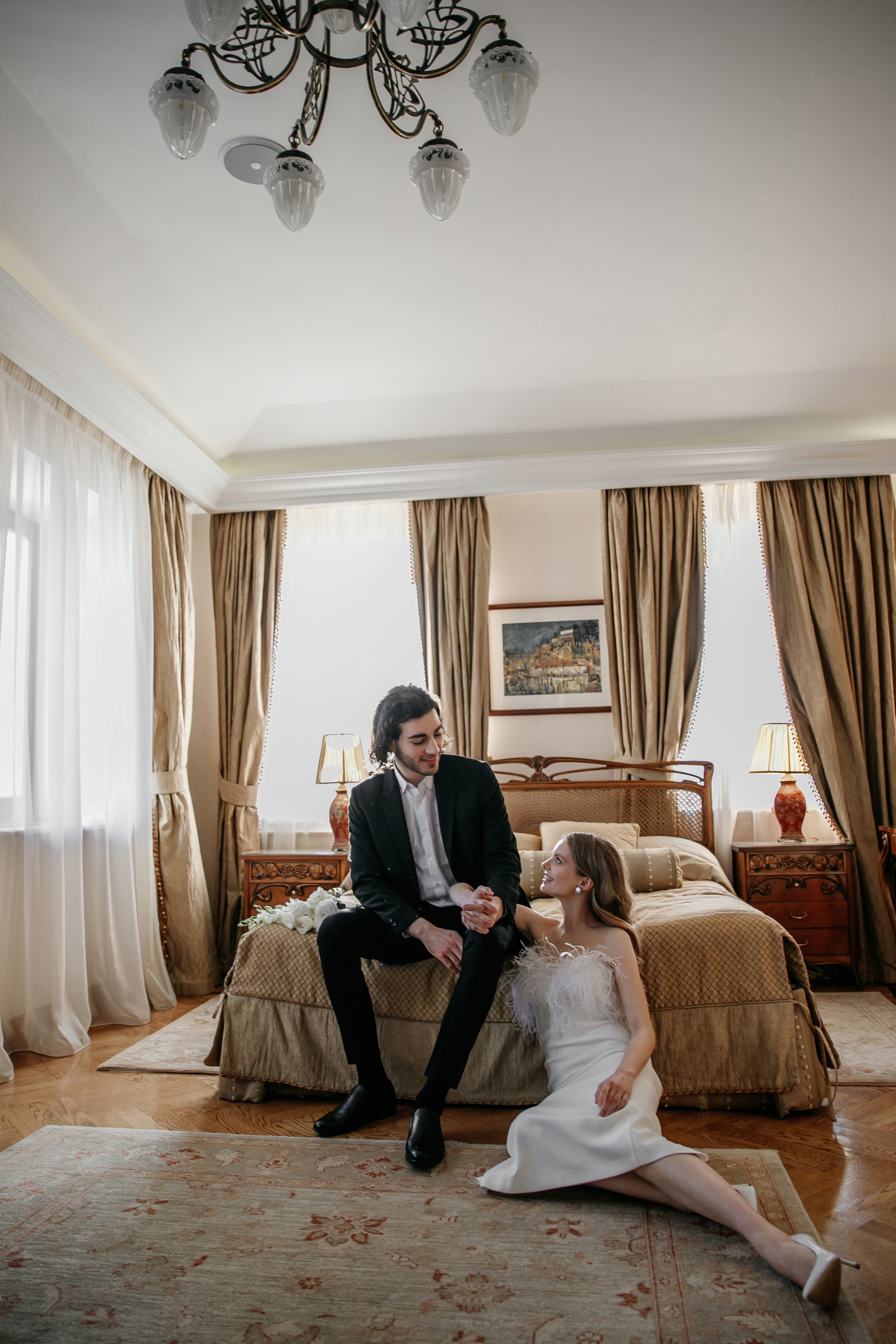 Бабочки в бутик-отеле Руссо Балт. Свадебный фотограф Москва